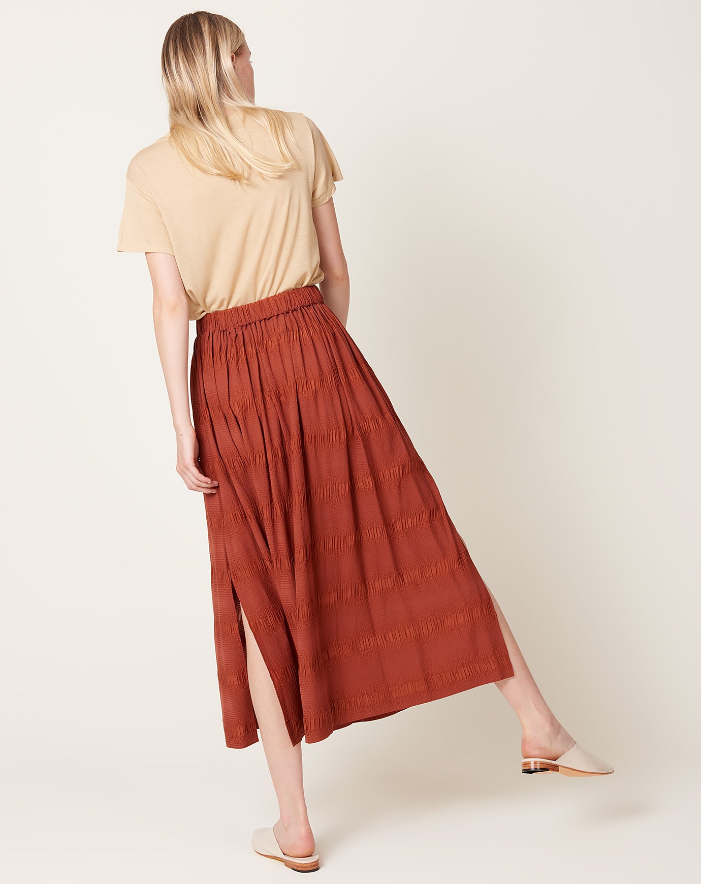 Rachel Comey Modo Skirt in Terracotta