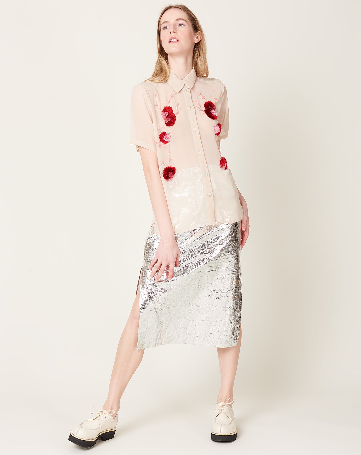 Rachel Comey Mott Skirt in Silver