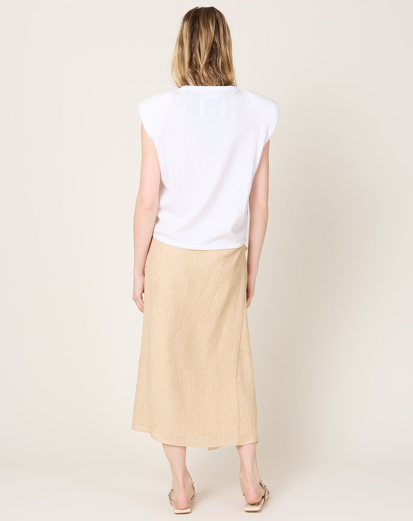 Rachel Comey Nesom Skirt in Light Peach