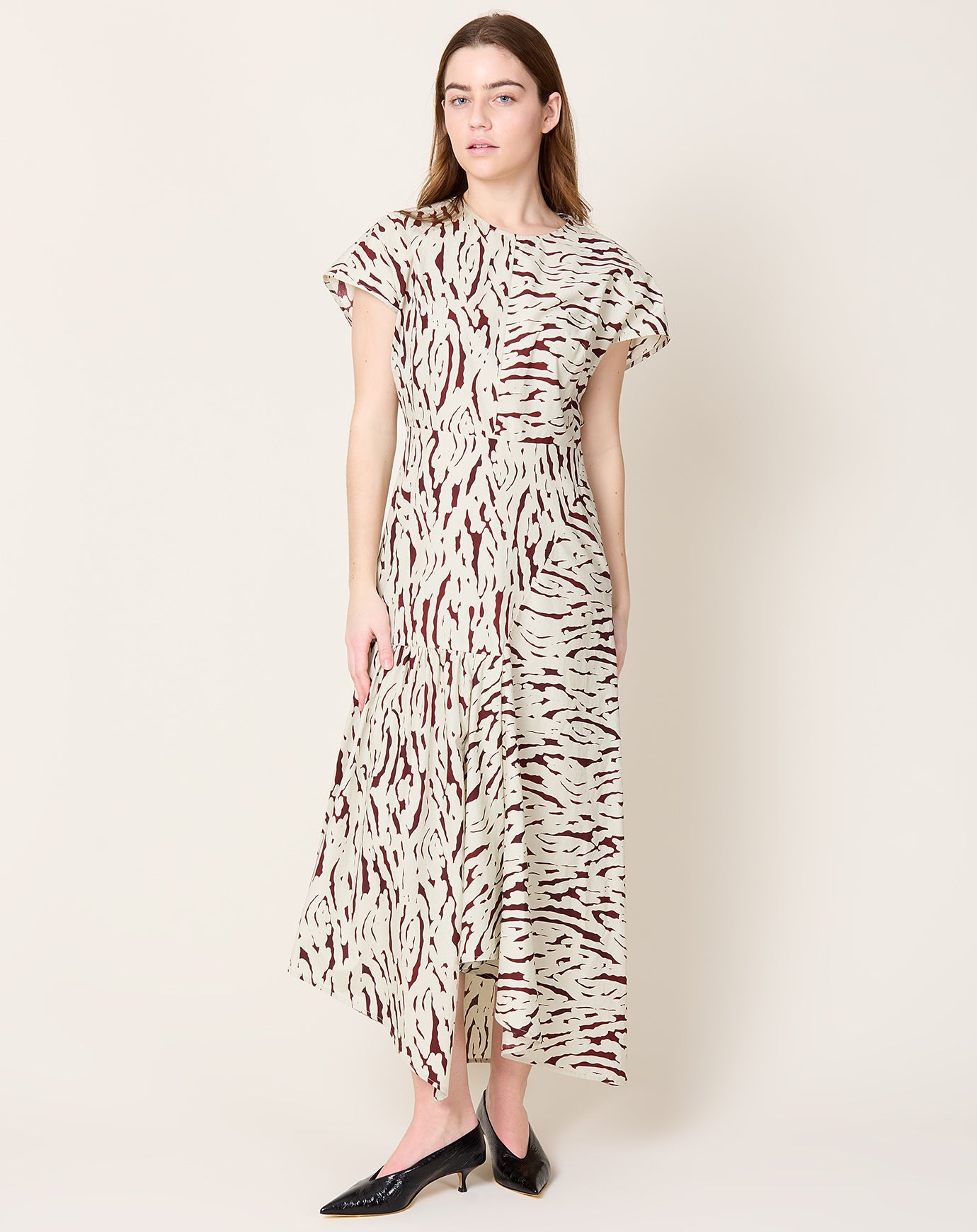 Rachel Comey Steady Dress in Cream Tikeri Print