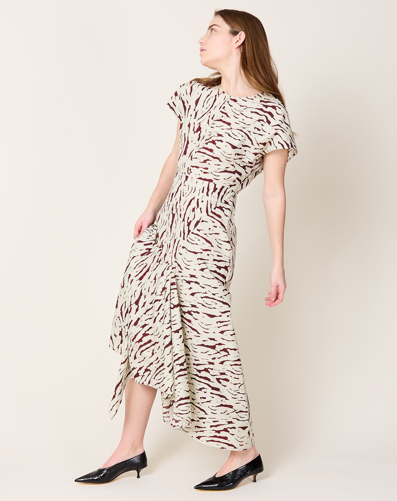 Rachel Comey Steady Dress in Cream Tikeri Print
