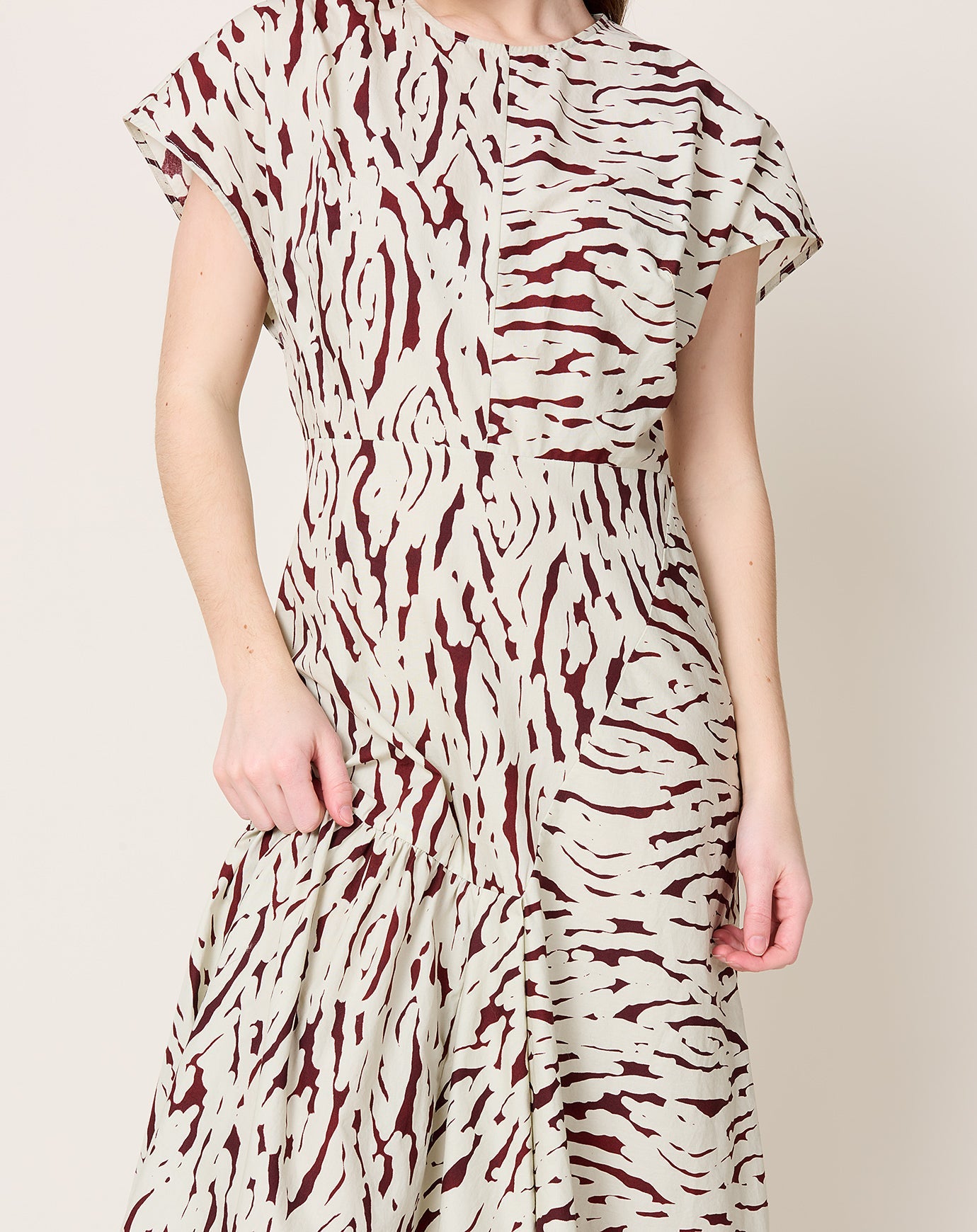 Rachel Comey Steady Dress in Cream Tikeri Print
