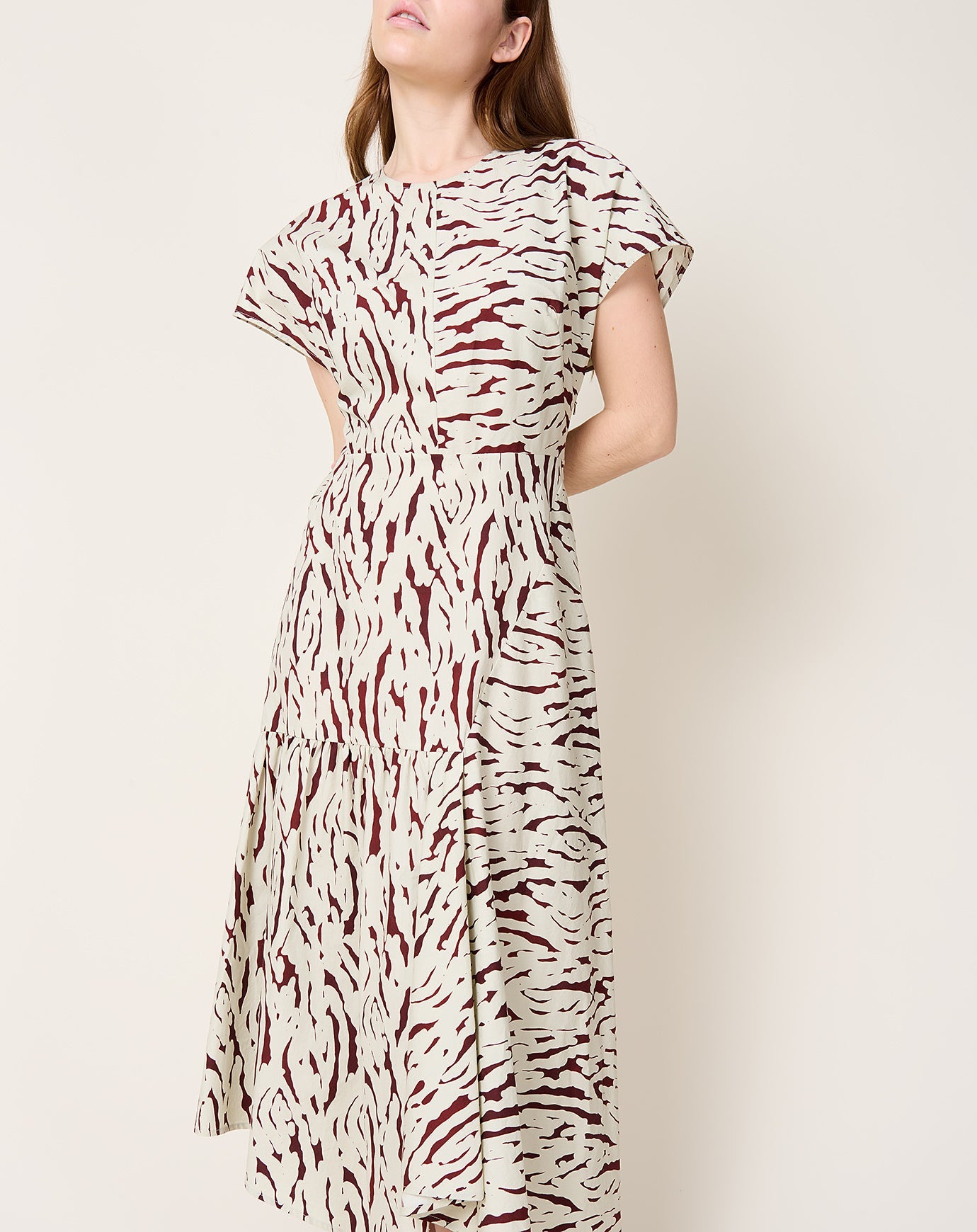 Rachel Comey Steady Dress in Cream Tikeri Print