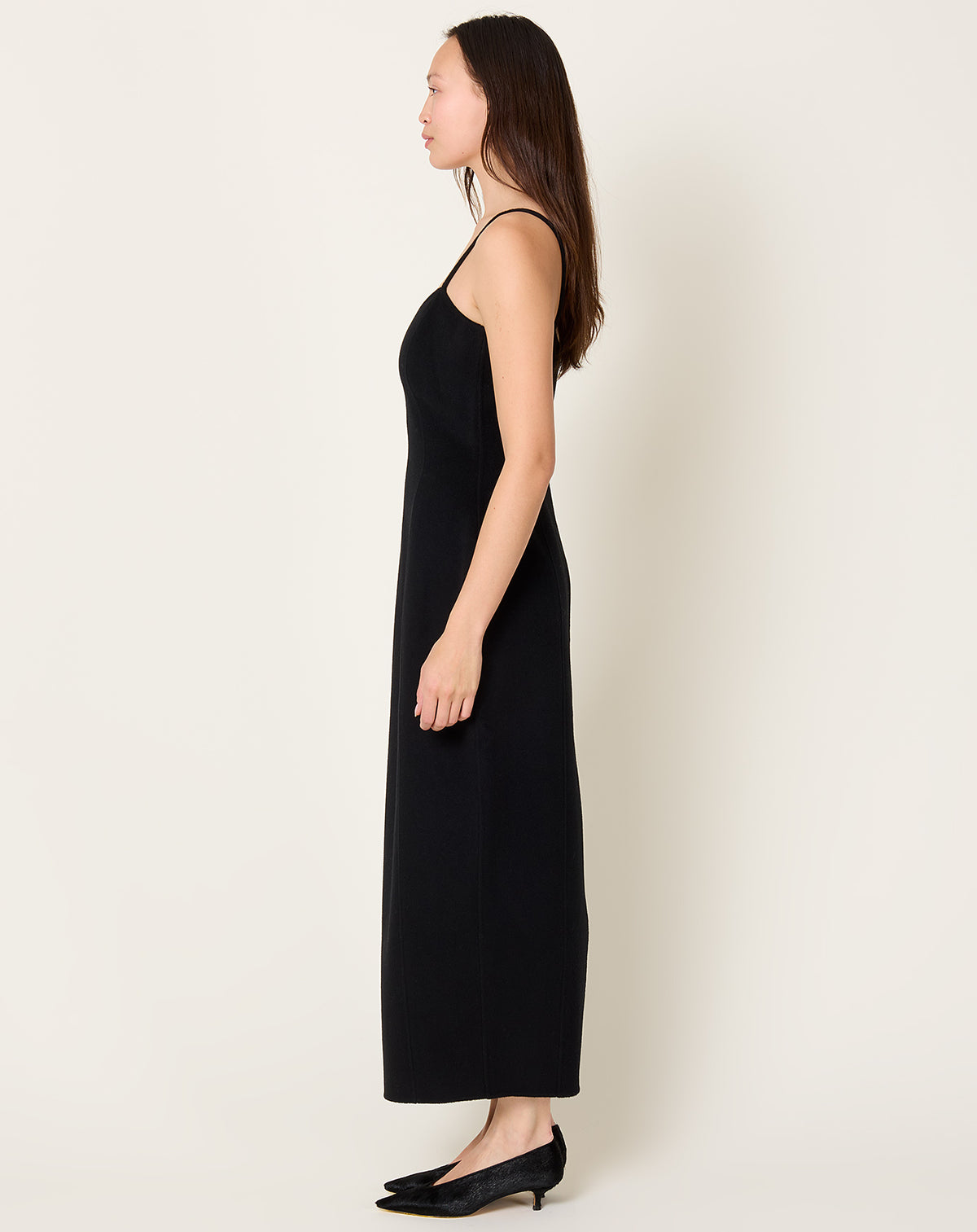 rohe off the shoulder dresses Sculptural double-faced dress