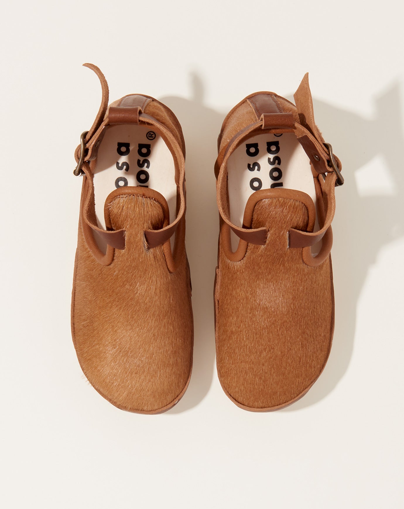Rosa Mosa Bon 1 Pony Clog Boot in Cognac