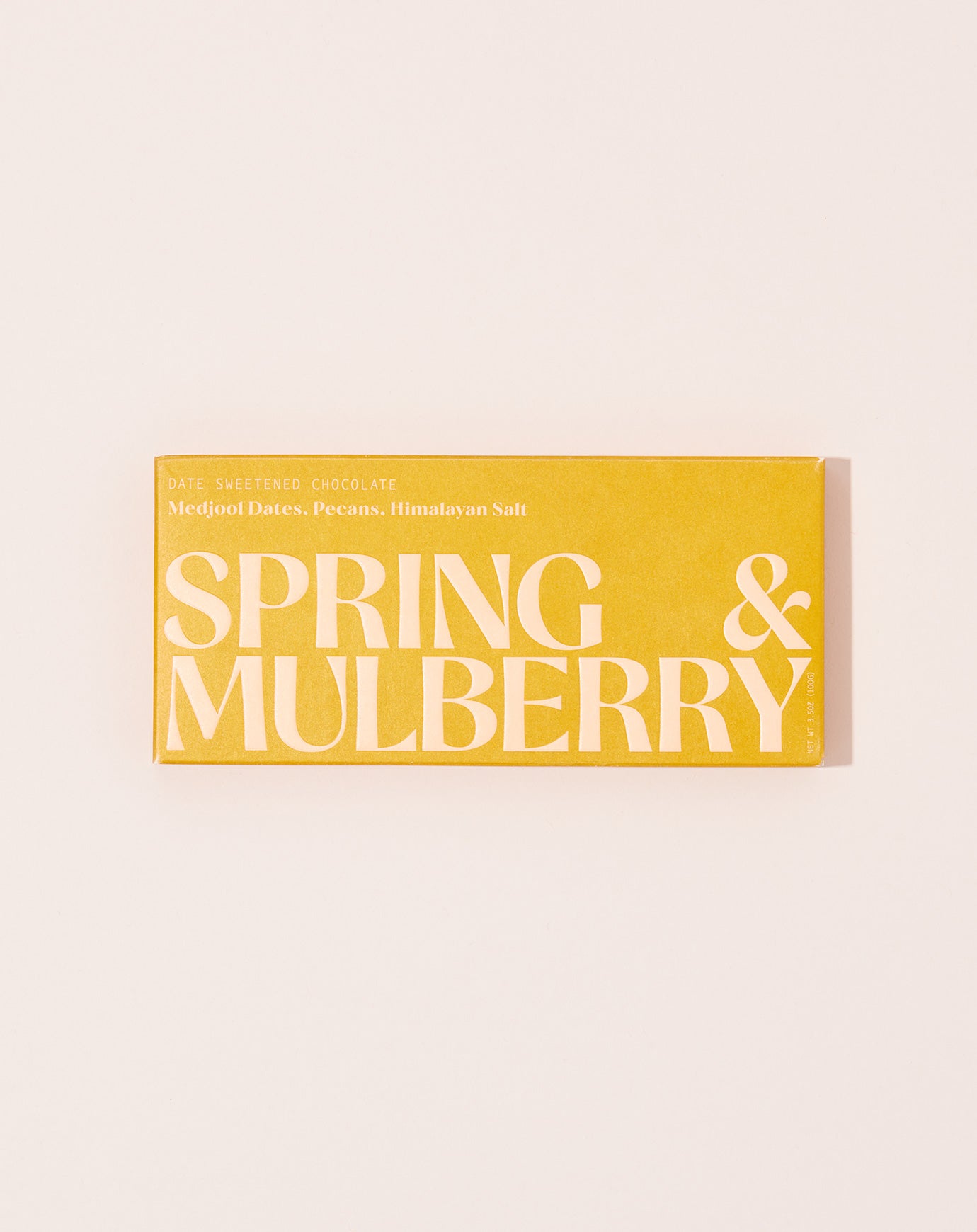 Spring & Mulberry Medjool Date, Pecan, Himalayan Salt Chocolate
