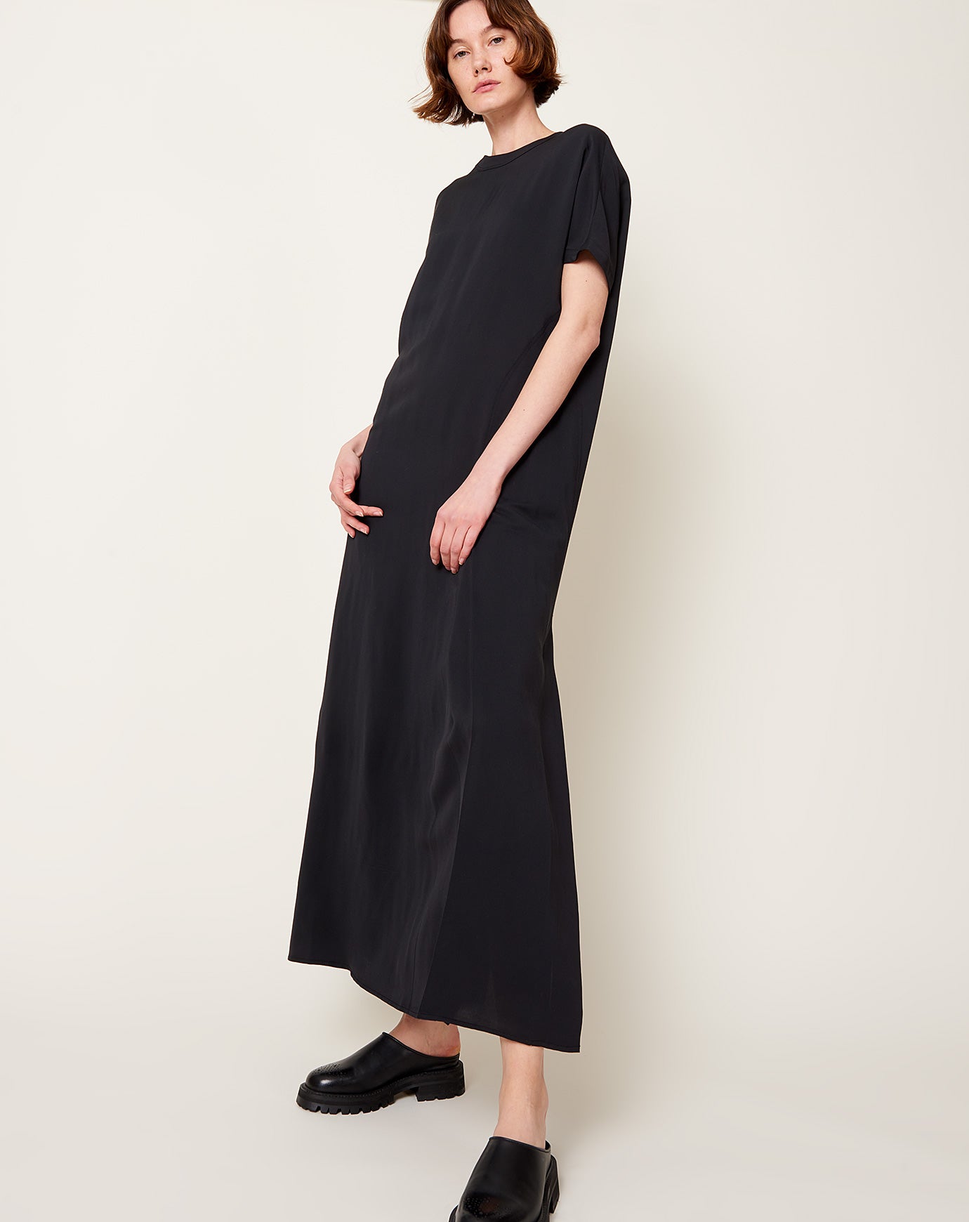 Studio Nicholson Kaplan Dress in Darkest Navy