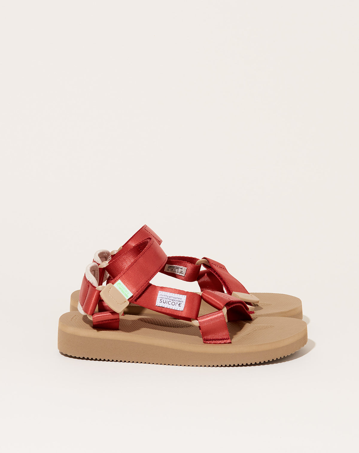 Suicoke Chin2-CAB Sandals Red Gold Nylon Straps Men’s US 9 Gorpcore Suicoke Moto-Cab Nylon Bandana Red | SOMEWHERE® main image 4