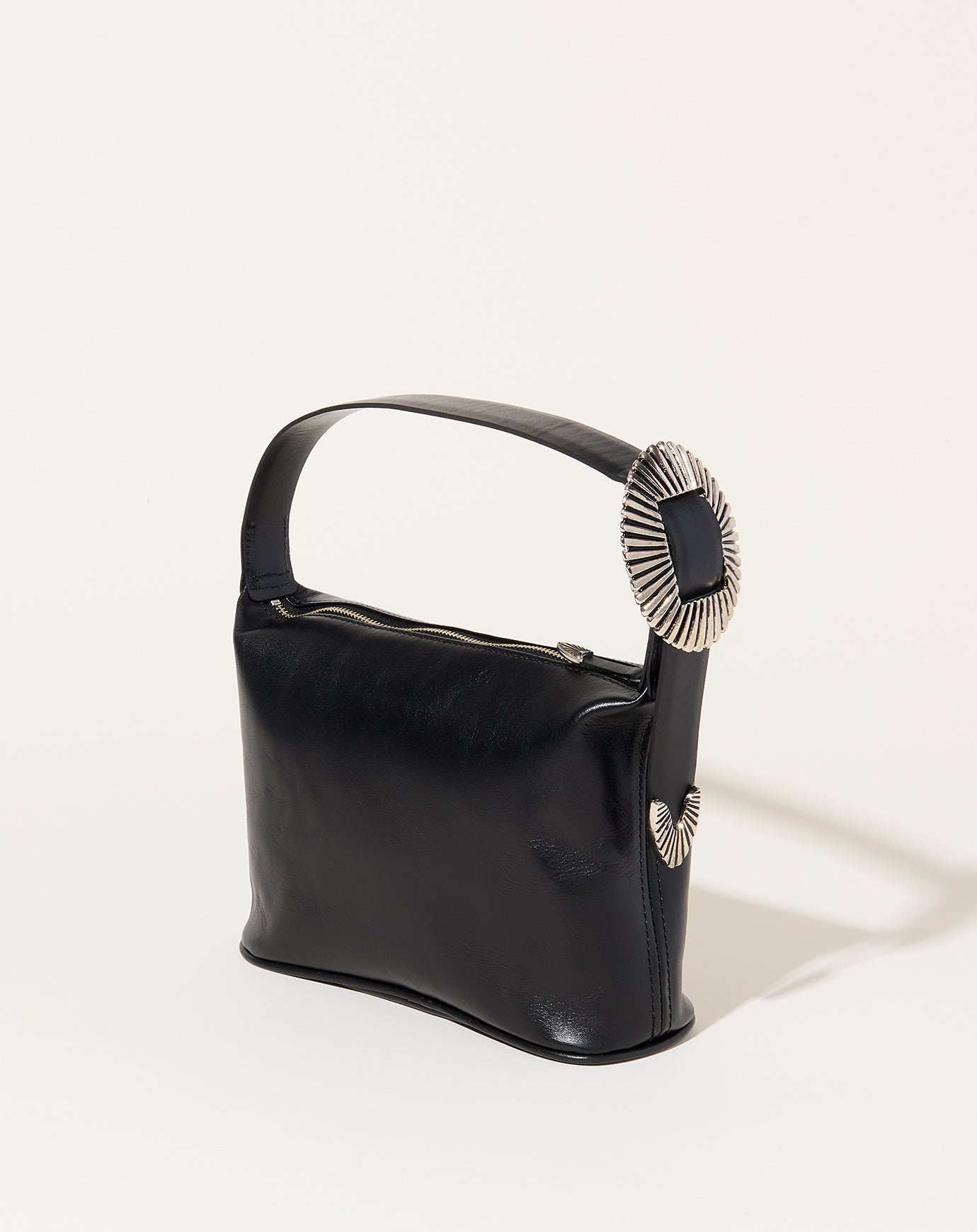 TOGA Archives Leather Mini Bag in Black
