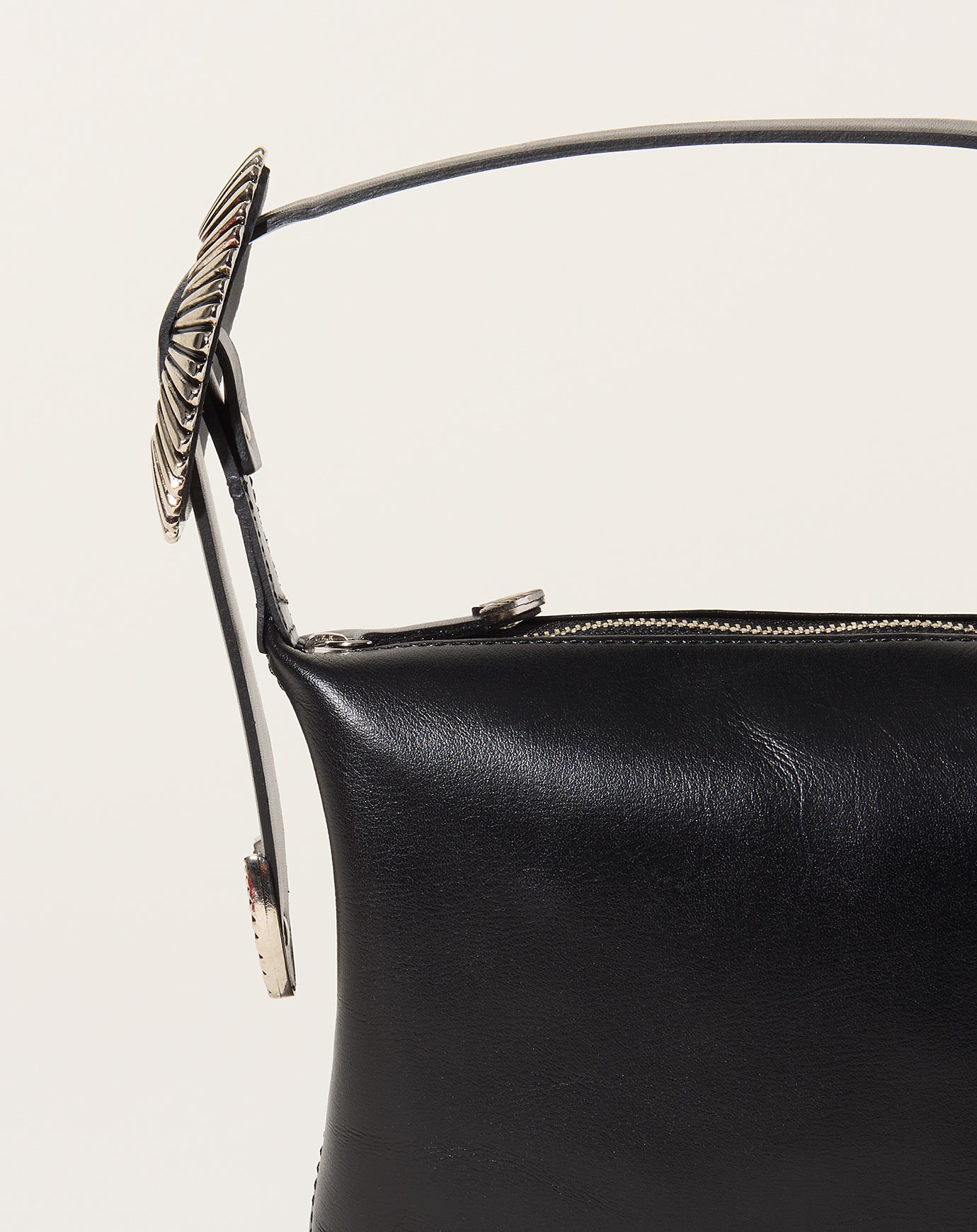 TOGA Archives Leather Mini Bag in Black