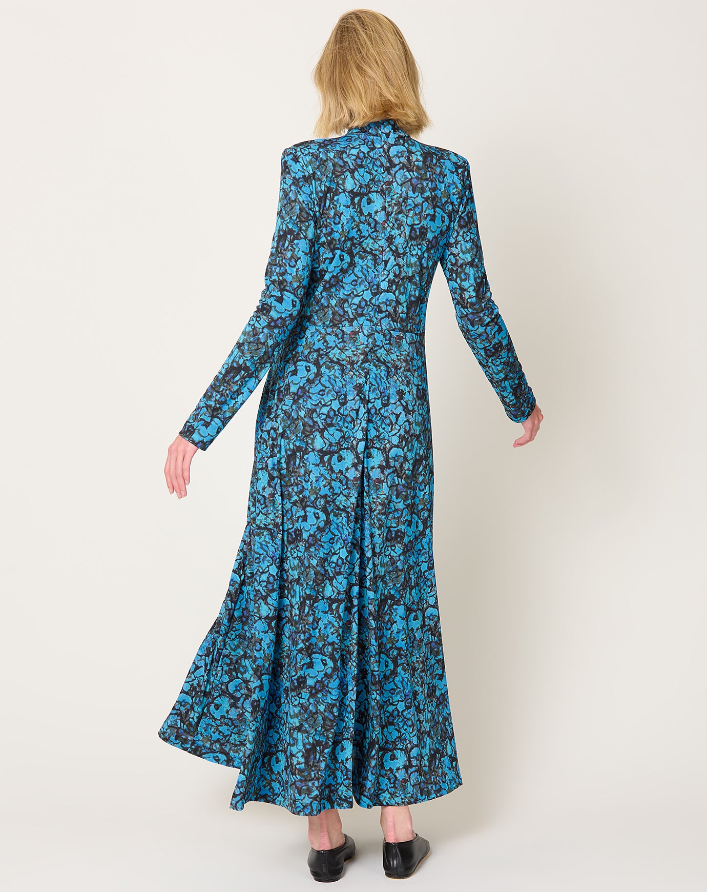 TOGA Archives Smooth Jersey Dress in Blue