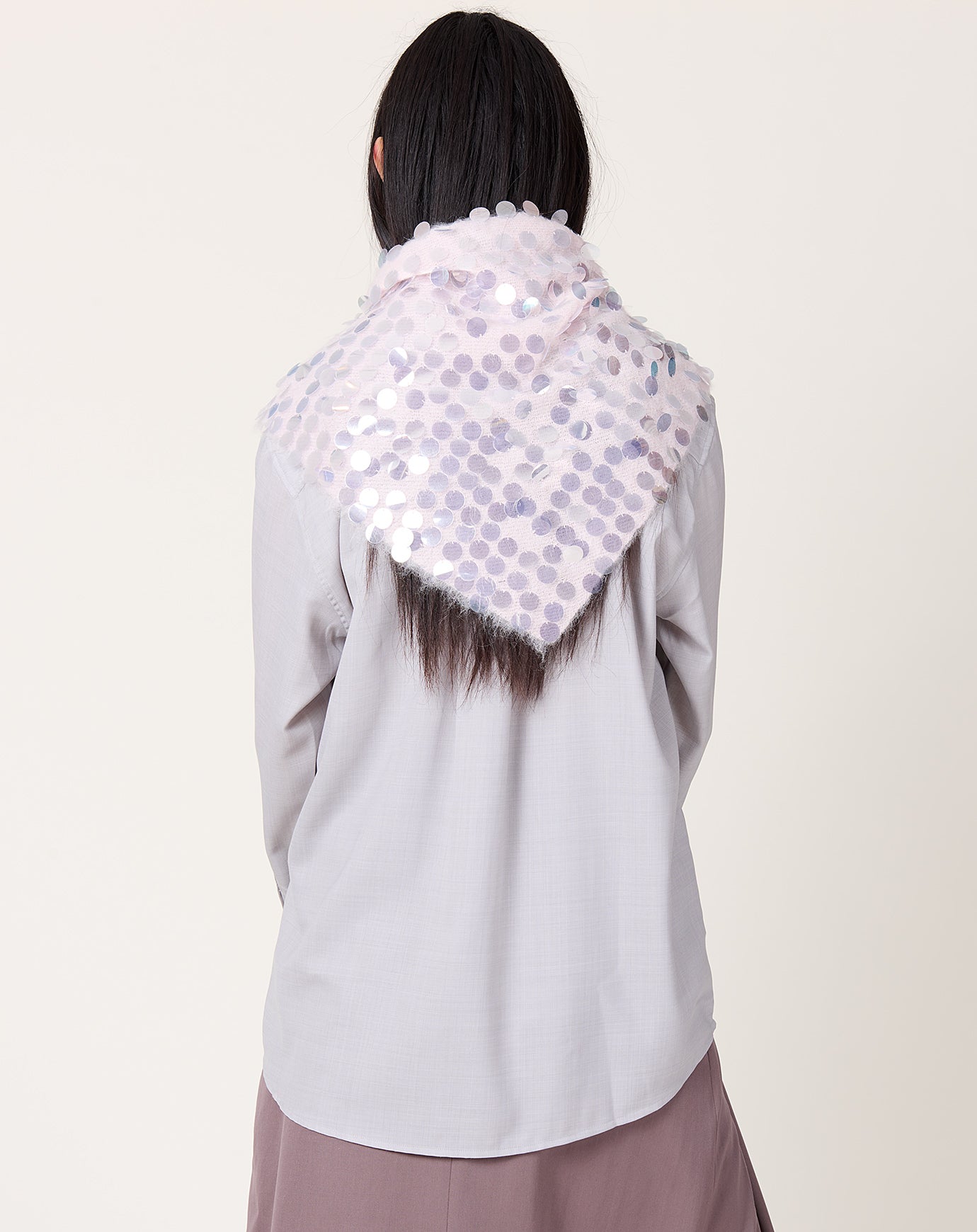 Zankov Kiinga Scarf in Quartz