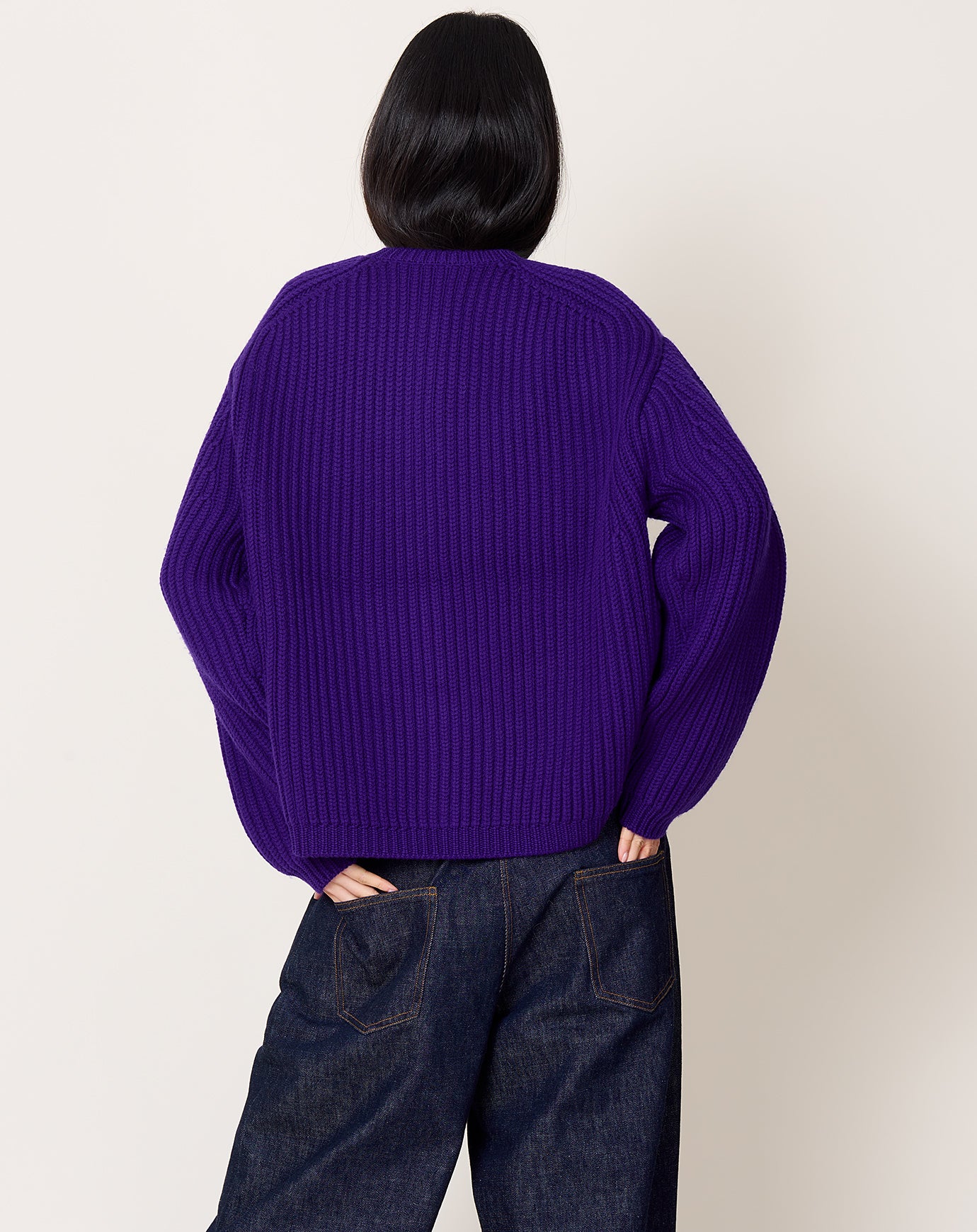 Zankov Masha Cardigan in Violet
