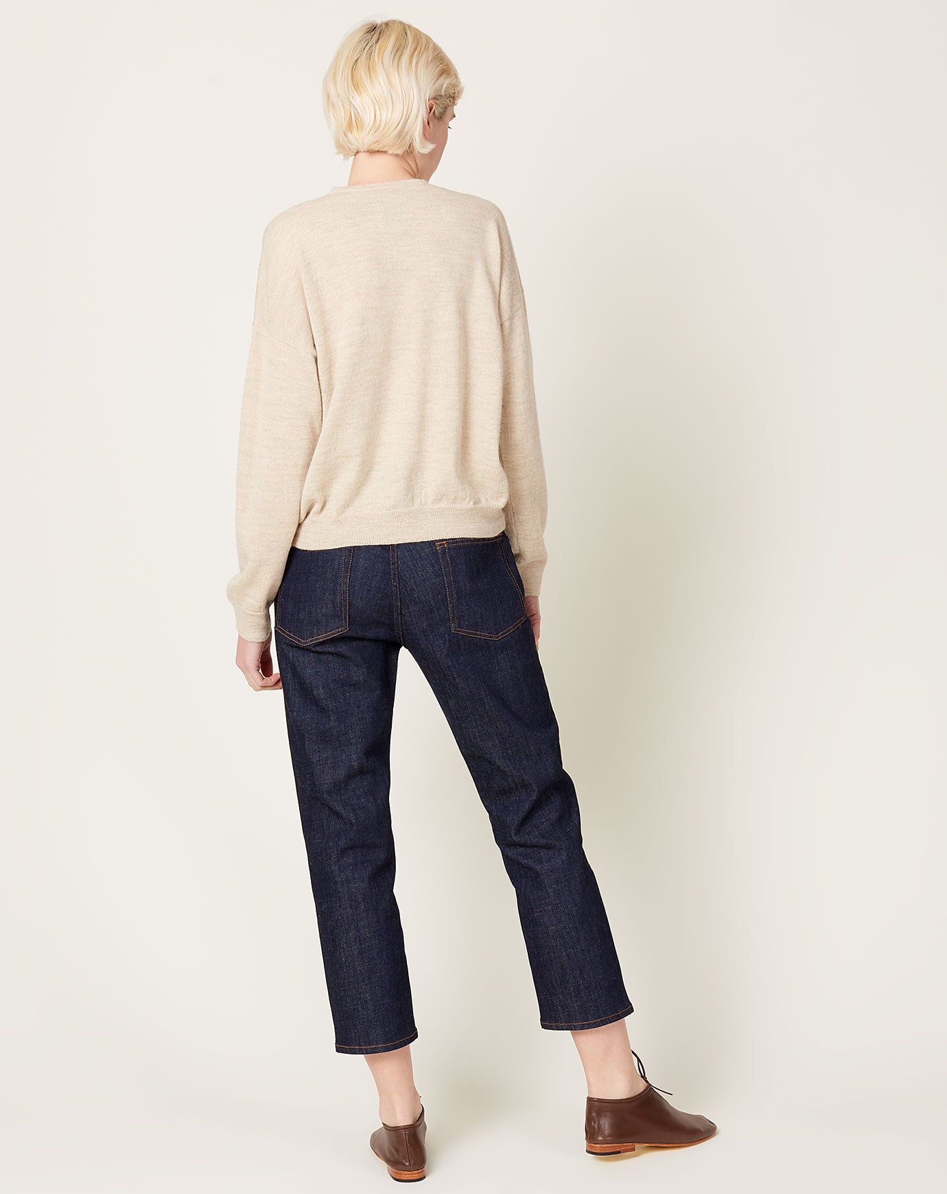 6397 Shorty in Dark Rinse