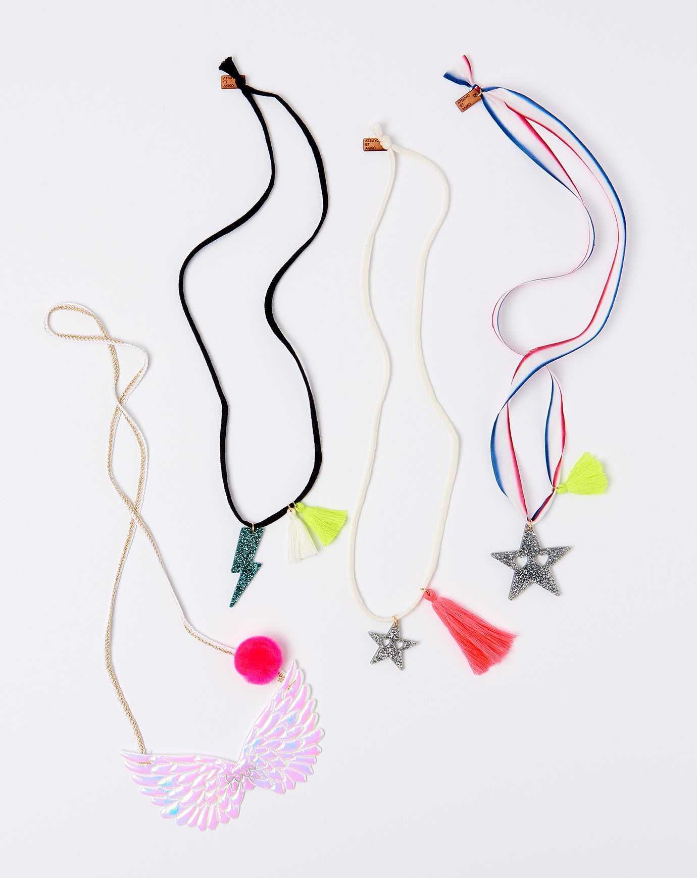 Atsuyo et Akiko Trois Couleurs Star Necklace