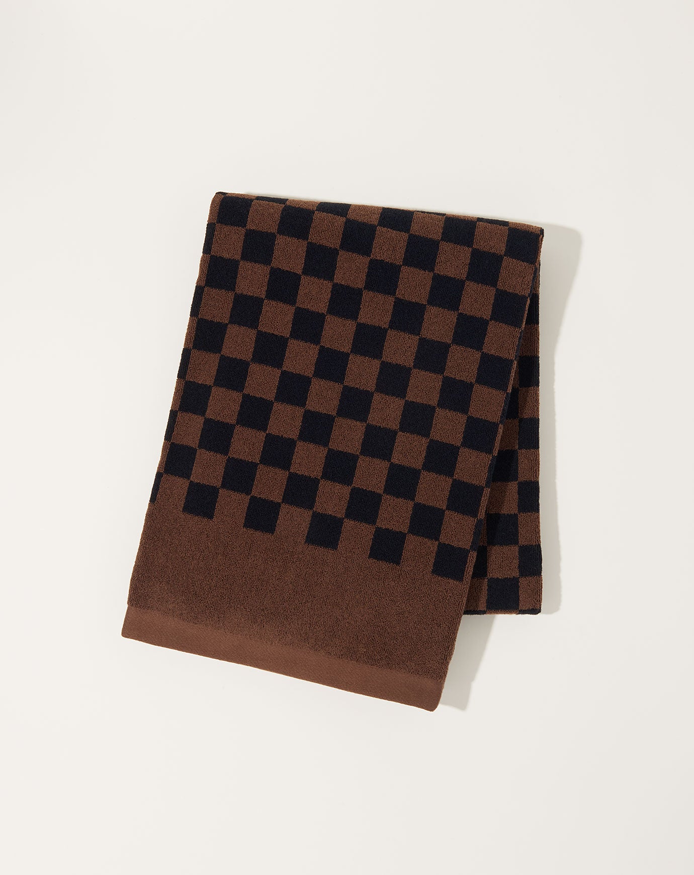 Baina Roman Pool Towel in Tabac Noir