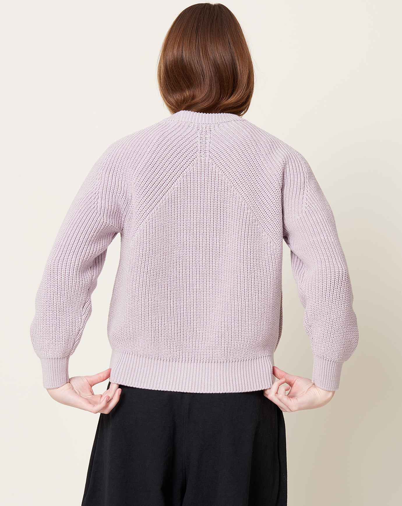 Signature Crew Neck in Lavender | Batoner | Covet + Lou | Covet +