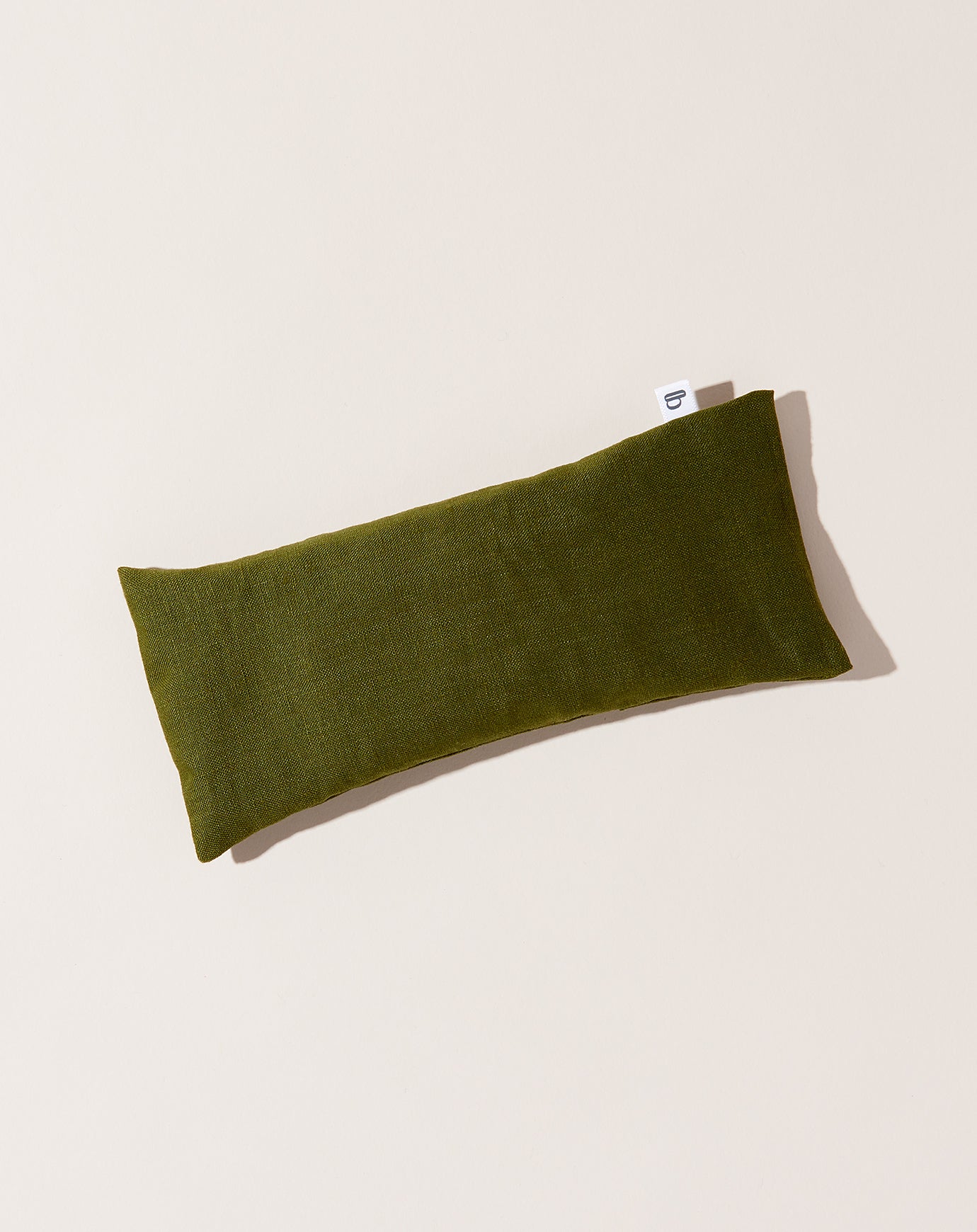 Linen Aromatherapy Eye Pillow in Emerald