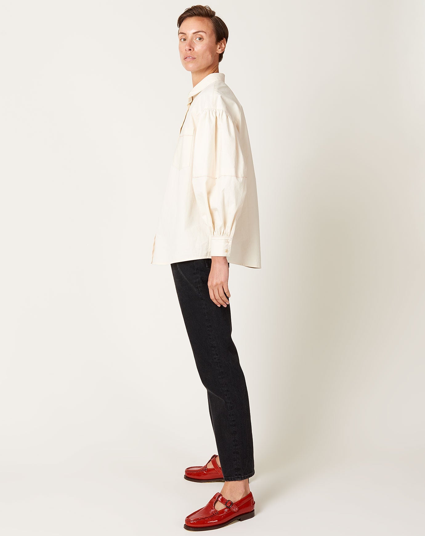 Caron Callahan Delaney Shirt in Natural