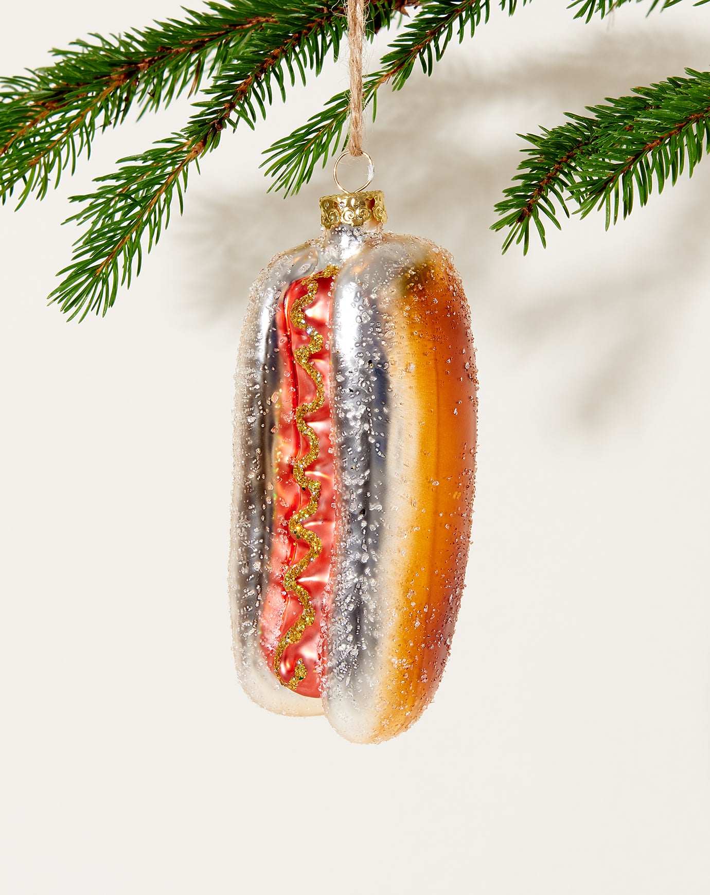 Cody Foster Hot Dog Ornament