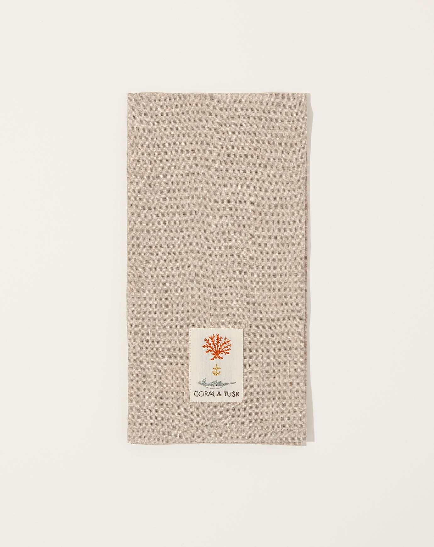 Coral & Tusk Red Tail Hawk Feather Tea Towel