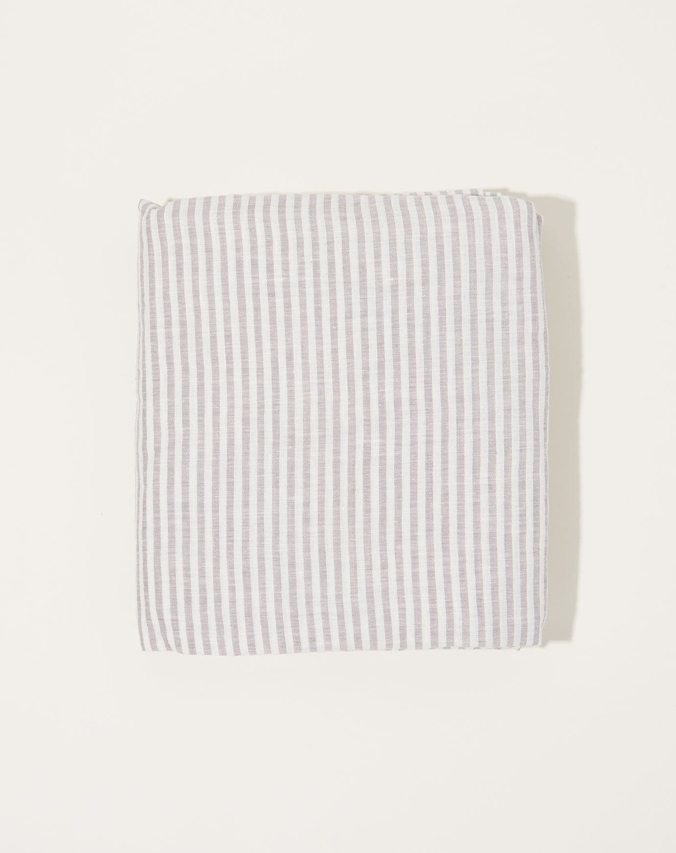 Deiji Studios Sheets in Grey Stripe