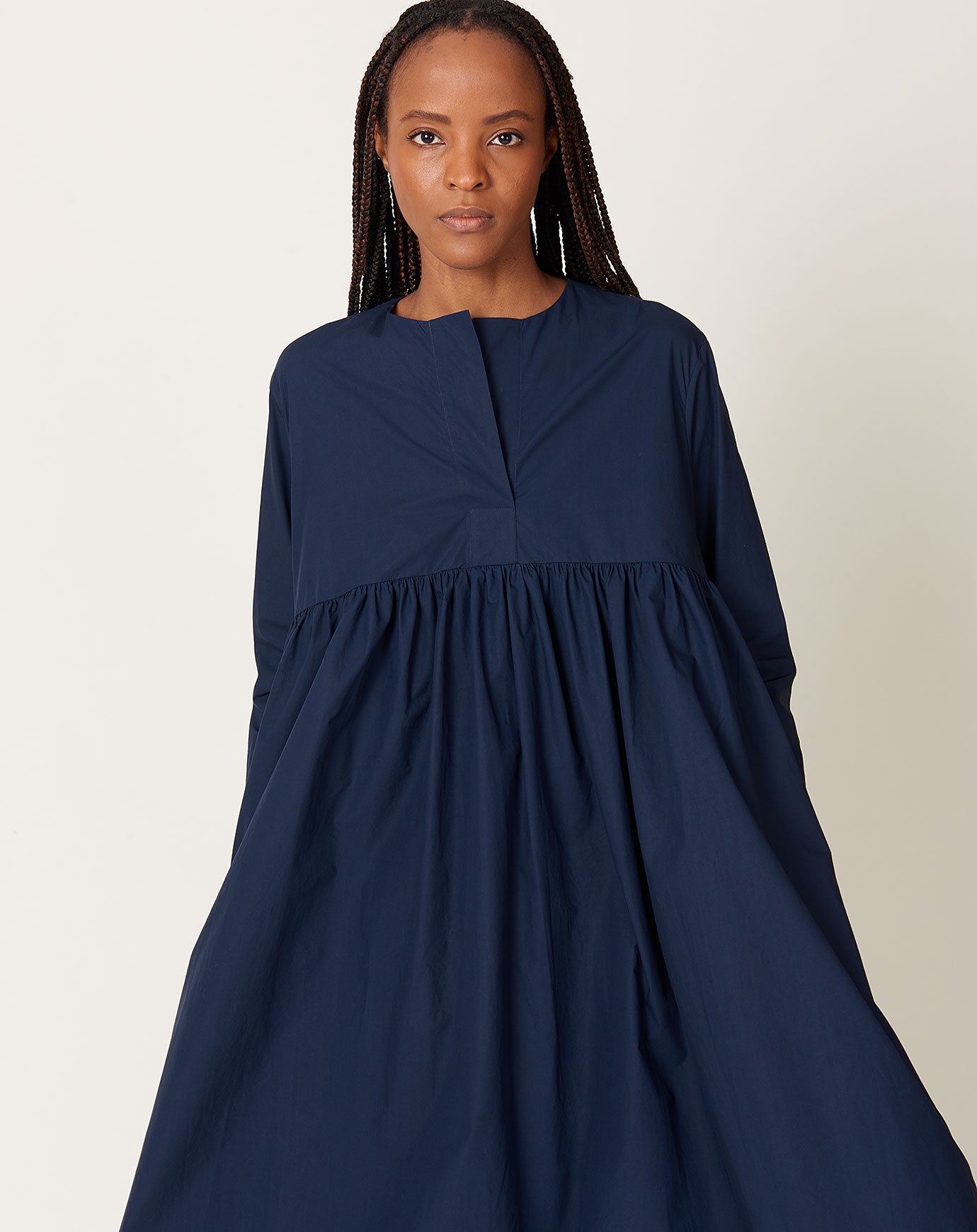 Fabian Pigna Magna Dress in Navy