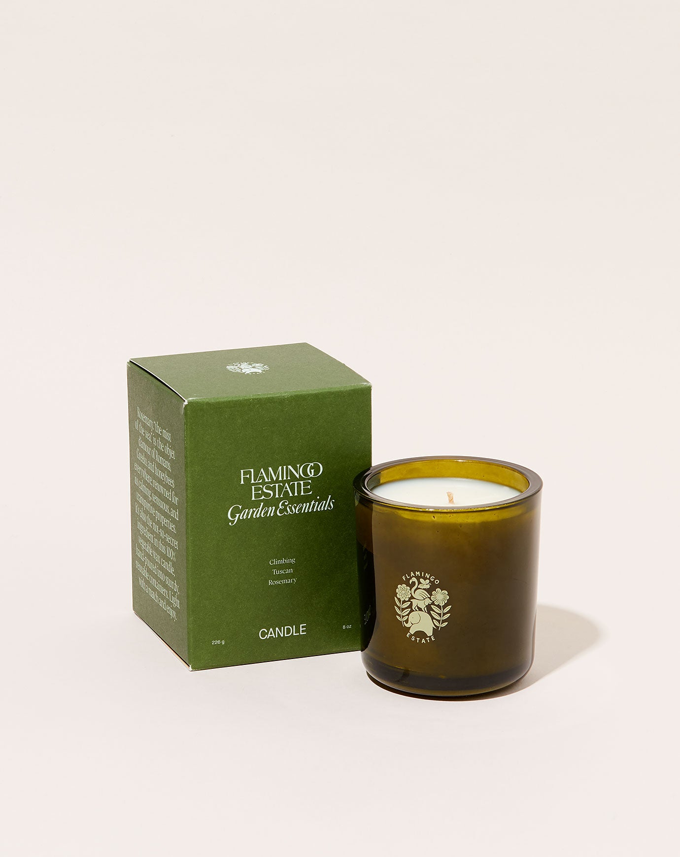 Flamingo Estate Climbing Tuscan Rosemary Candle 