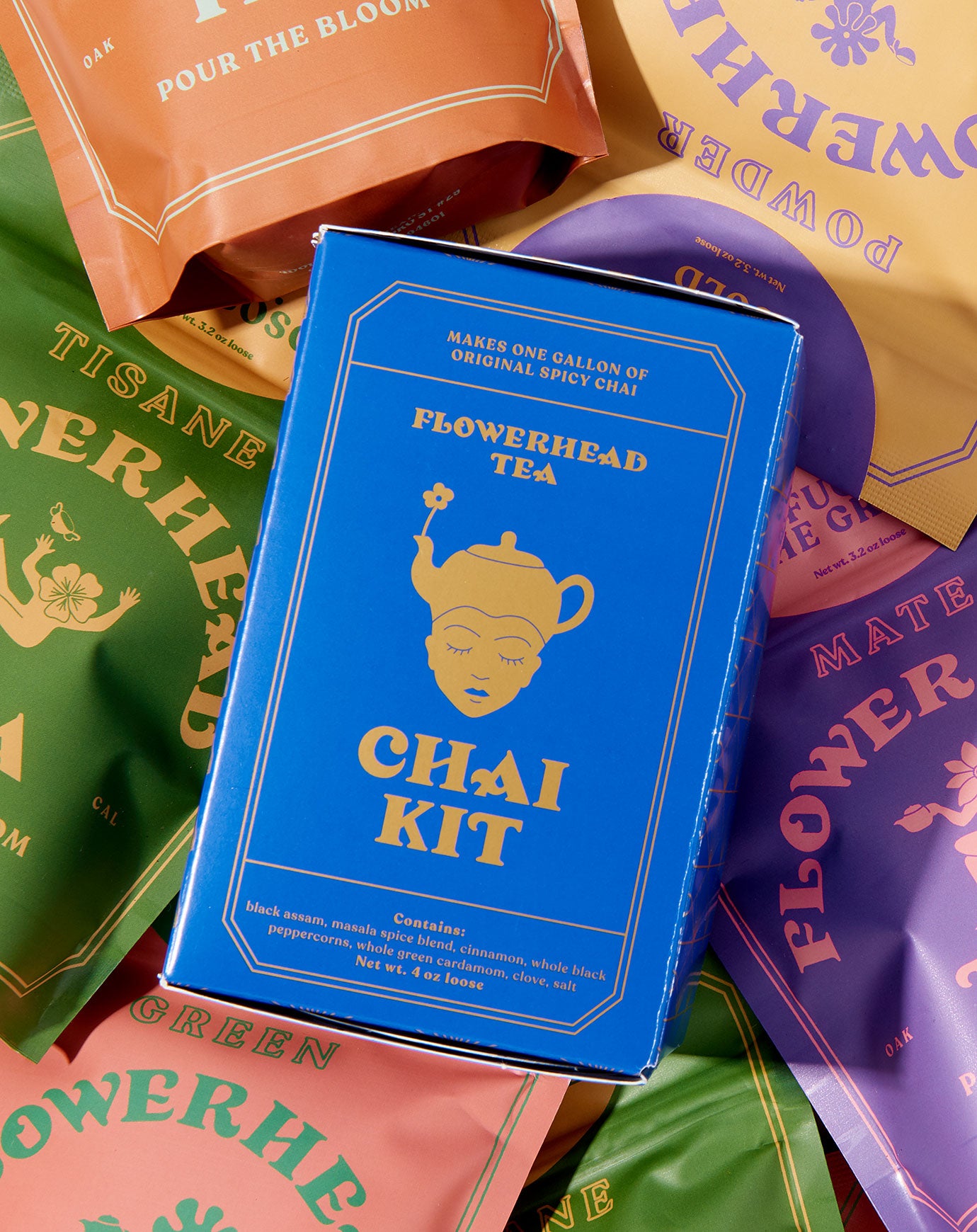 Flowerhead Tea The Chai Kit