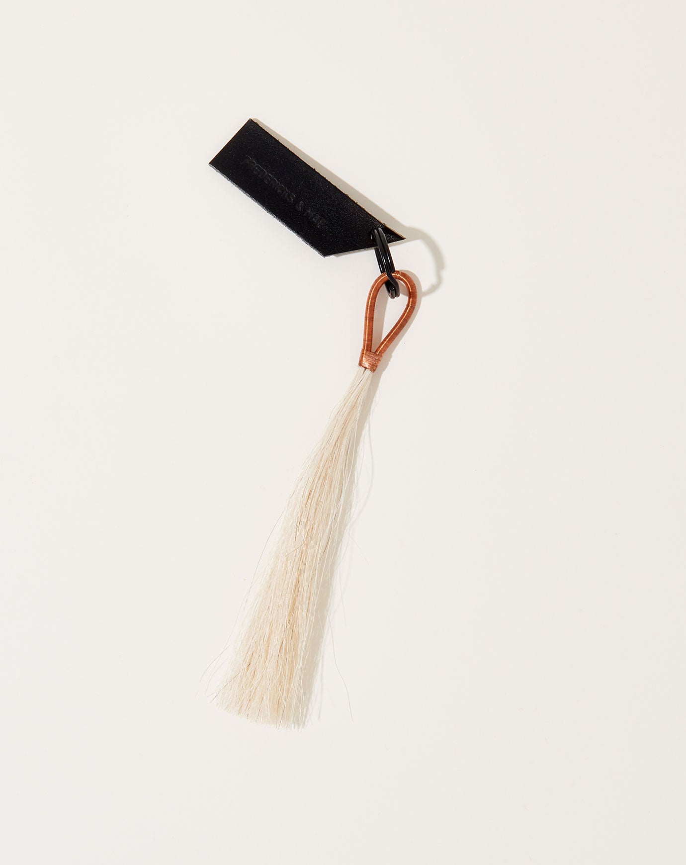 Fredericks & Mae Wire Tassel Keychain in Copper