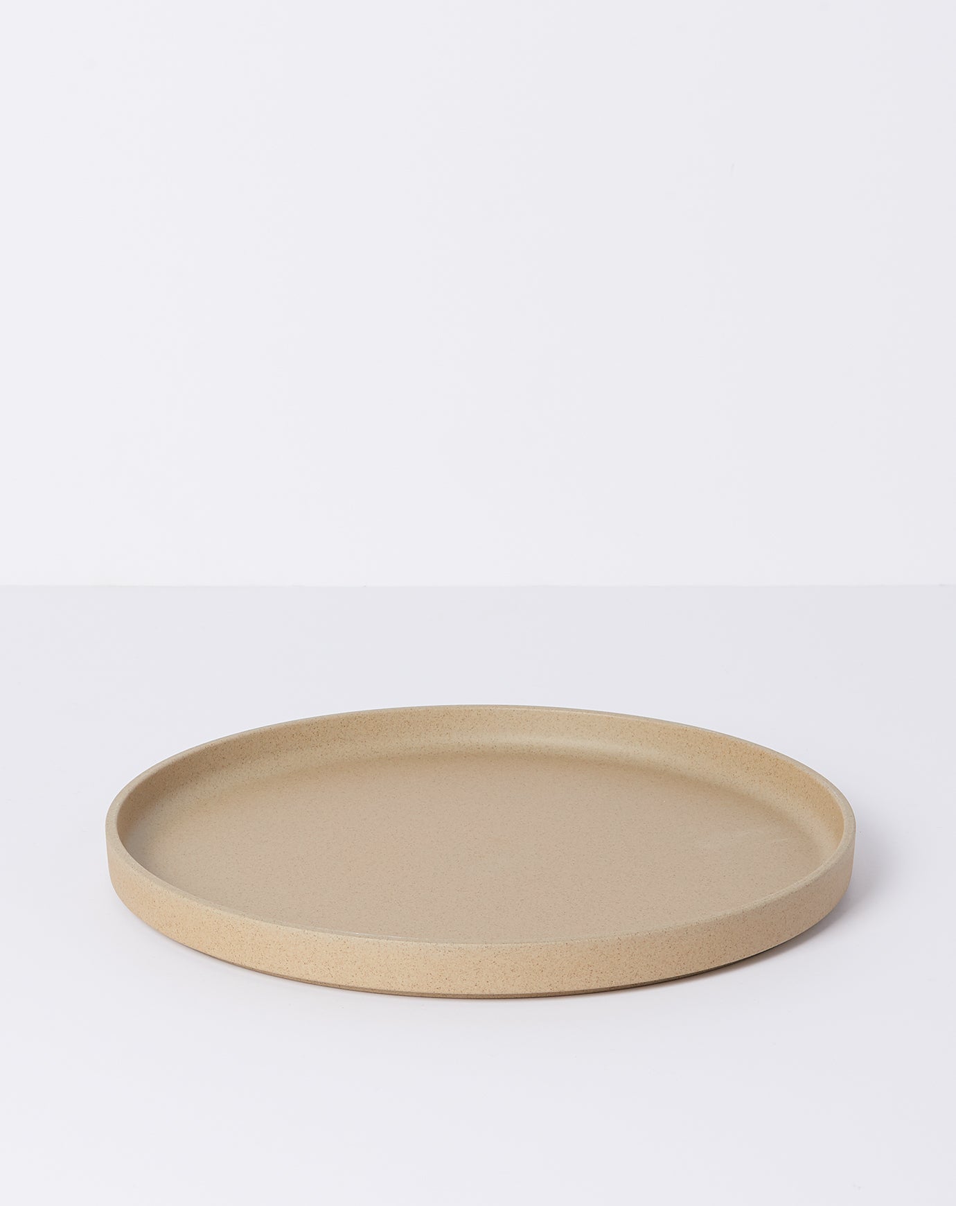 Hasami Porcelain Large Plate in Natural