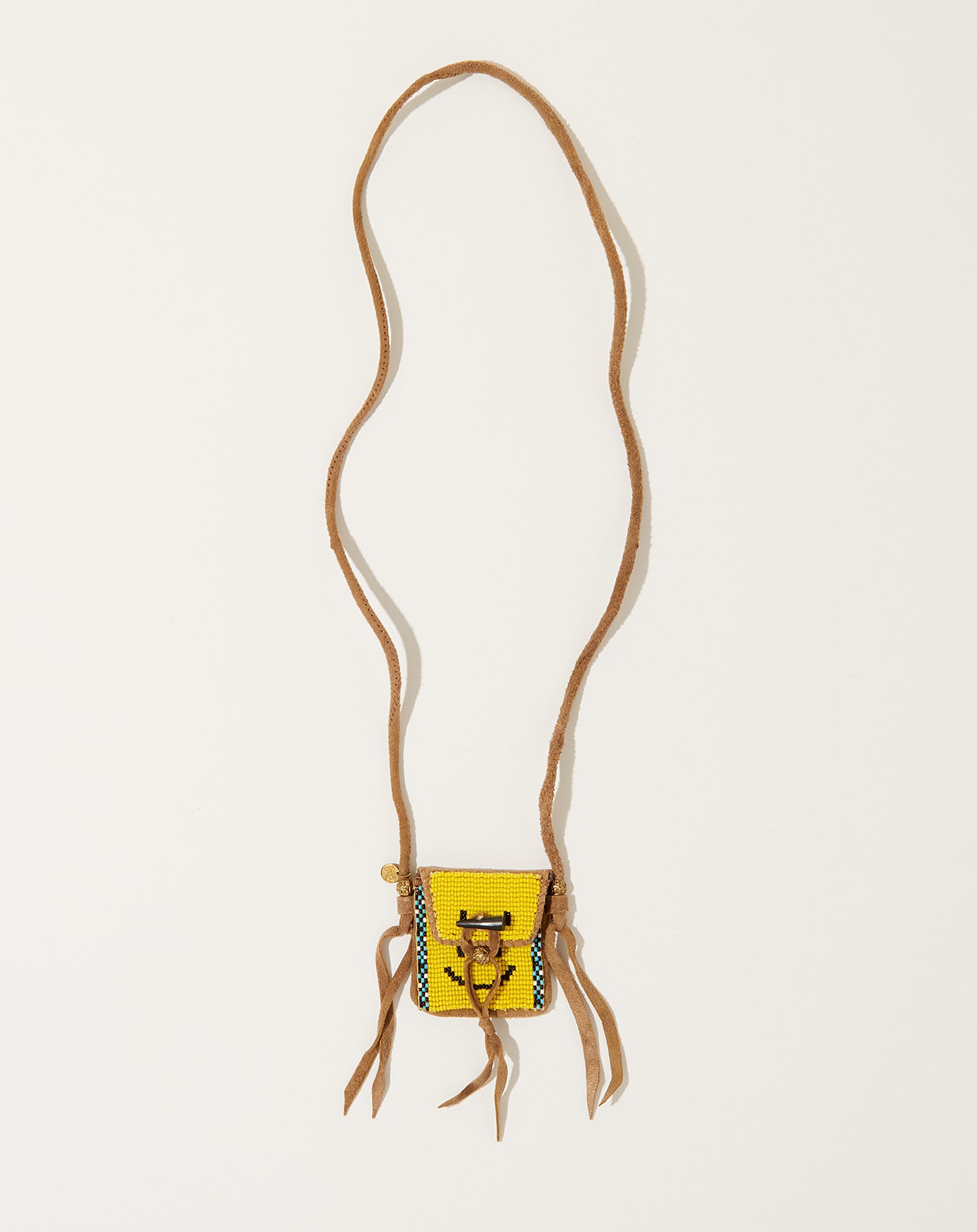 Kapital Deer Leather PUEBLO Charm (RAINBOWY)