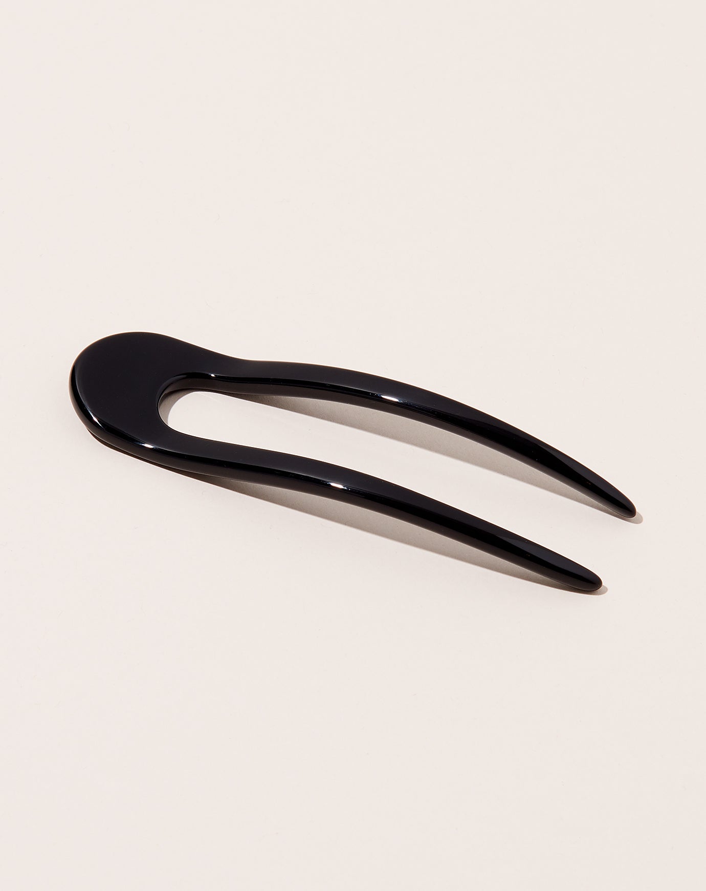 Machete French Hair Pin in Black