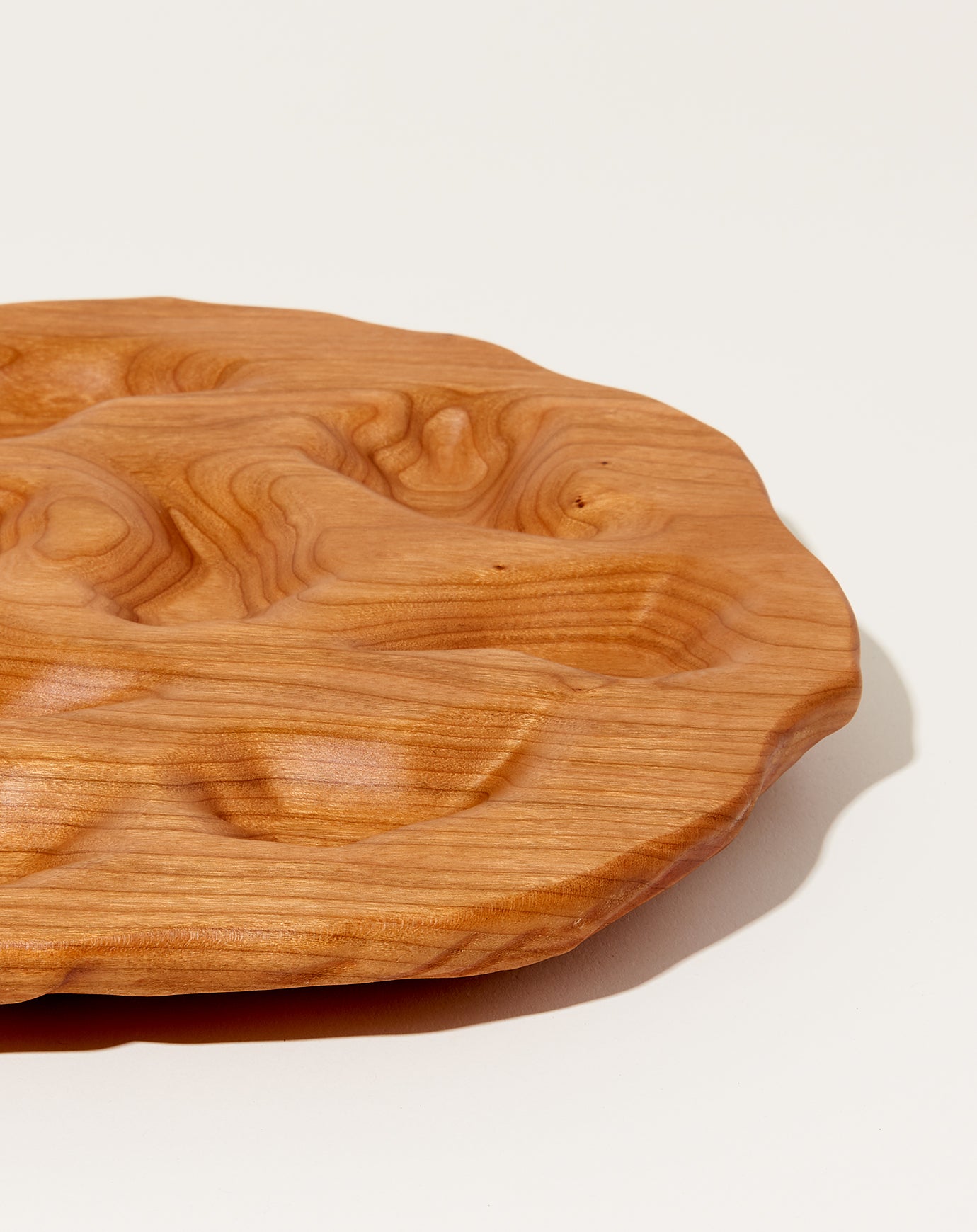 Oyster River Joinery 12 Well Cherry Oyster Platter