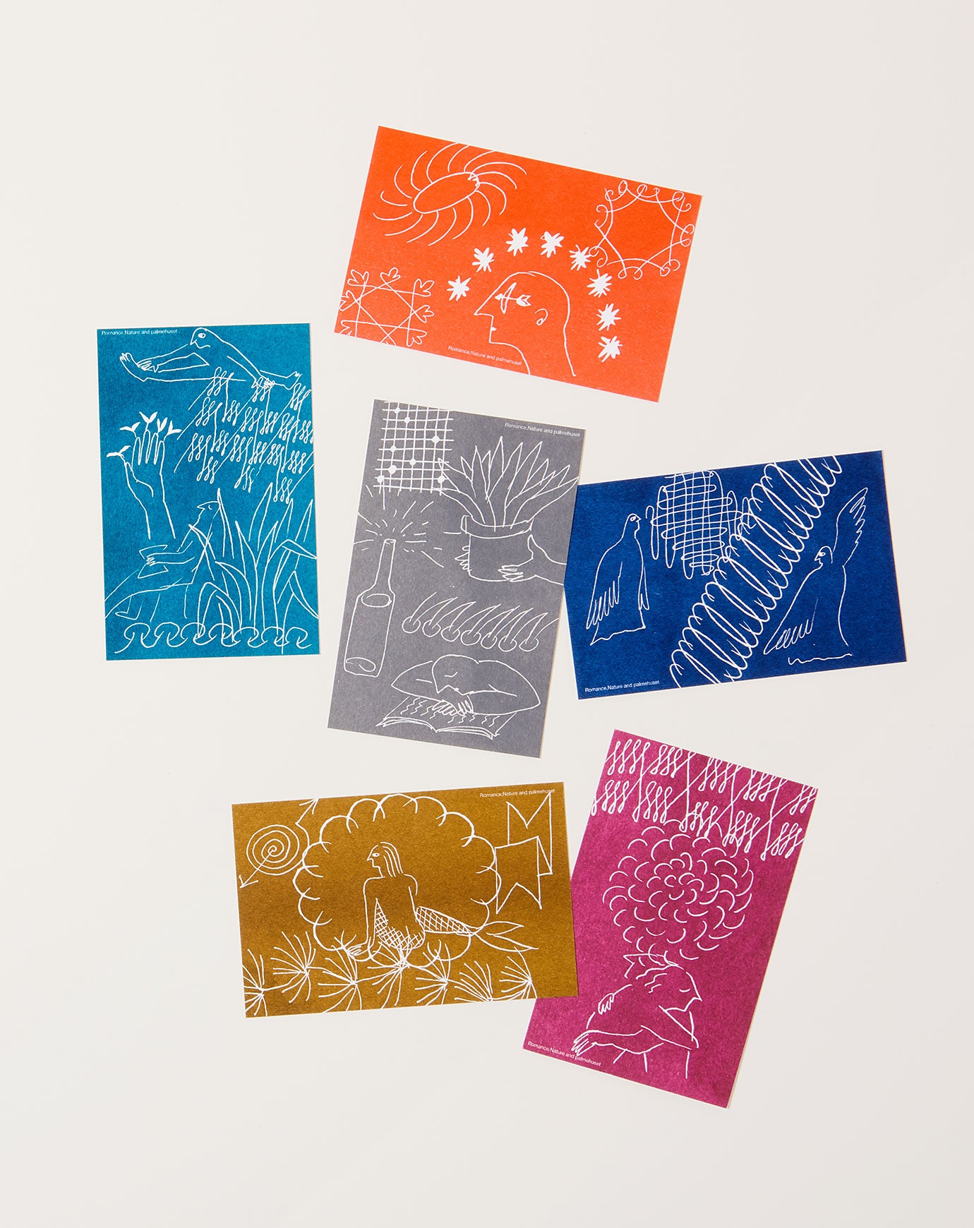 Palmehuset Postcard Set