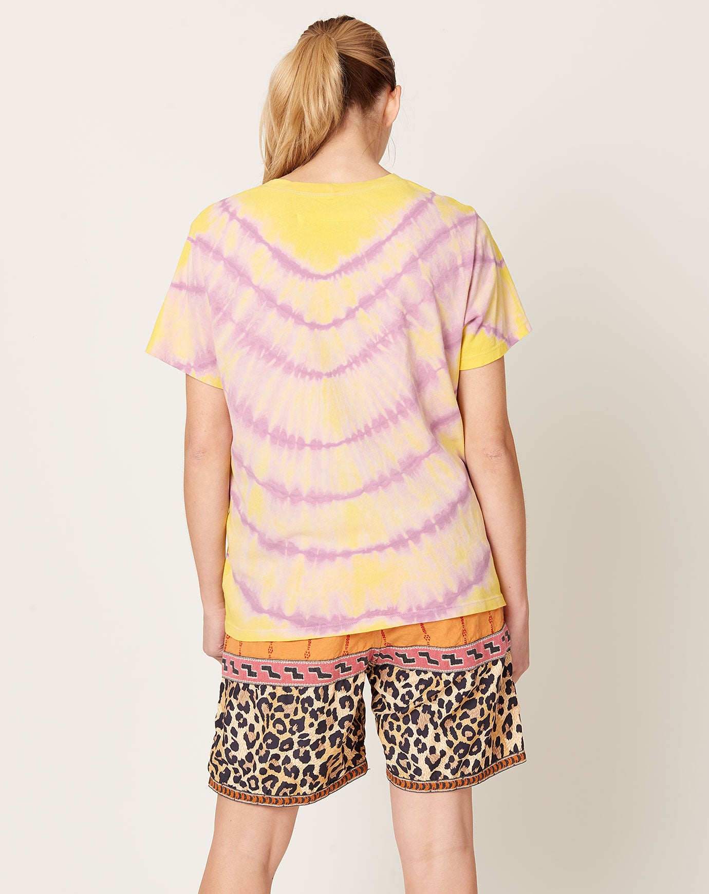 Raquel Allegra New Boyfriend in Acid Light Tie Dye
