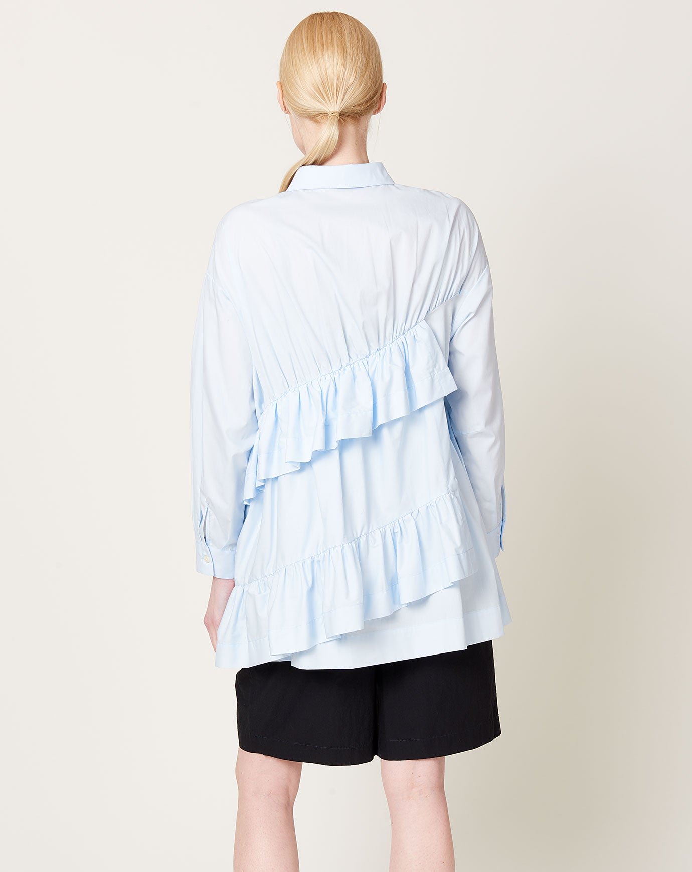 Sandy Liang Quattro Dress in Baby Blue