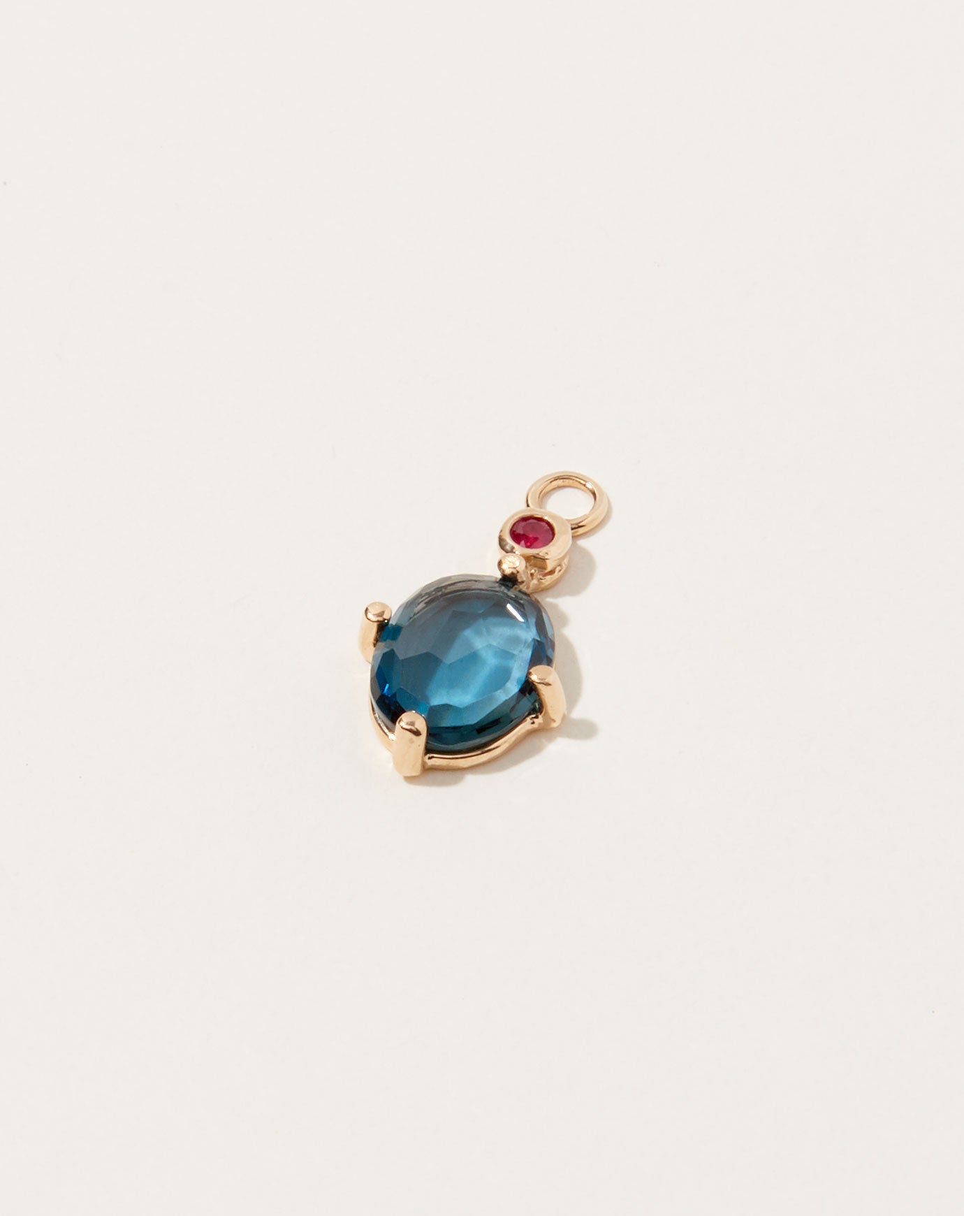 Scosha Alice Blue Topaz Charm