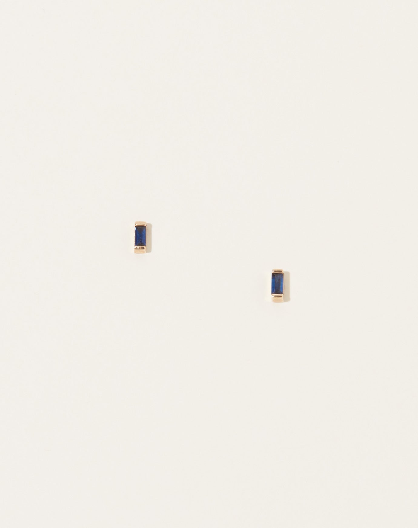 Selin Kent Galana Studs with Sapphires in 14k Yellow Gold