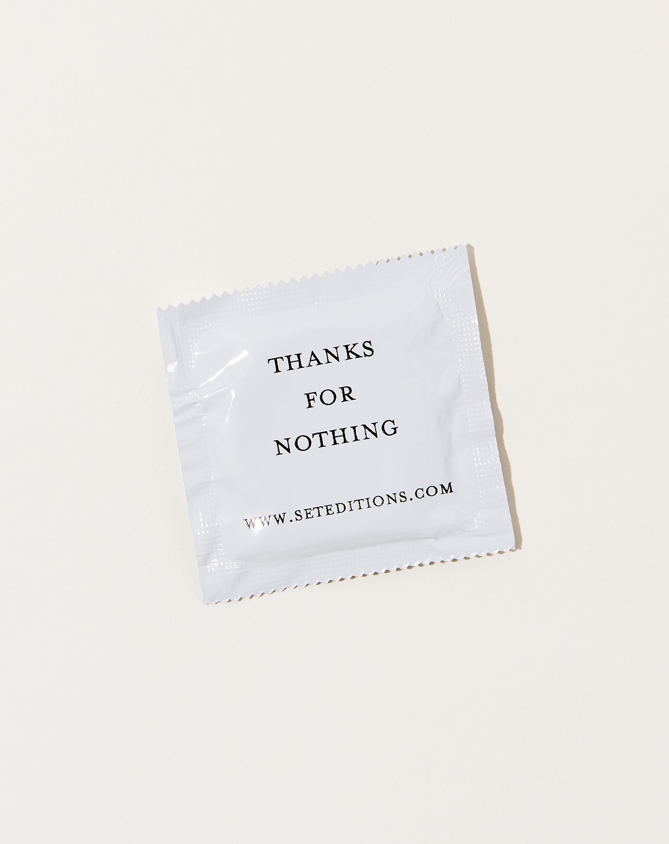 Set Editions "Thanks for Nothing" Condoms