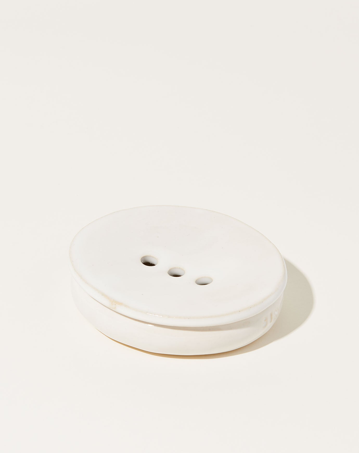 SIN Peb Soap Dish in White