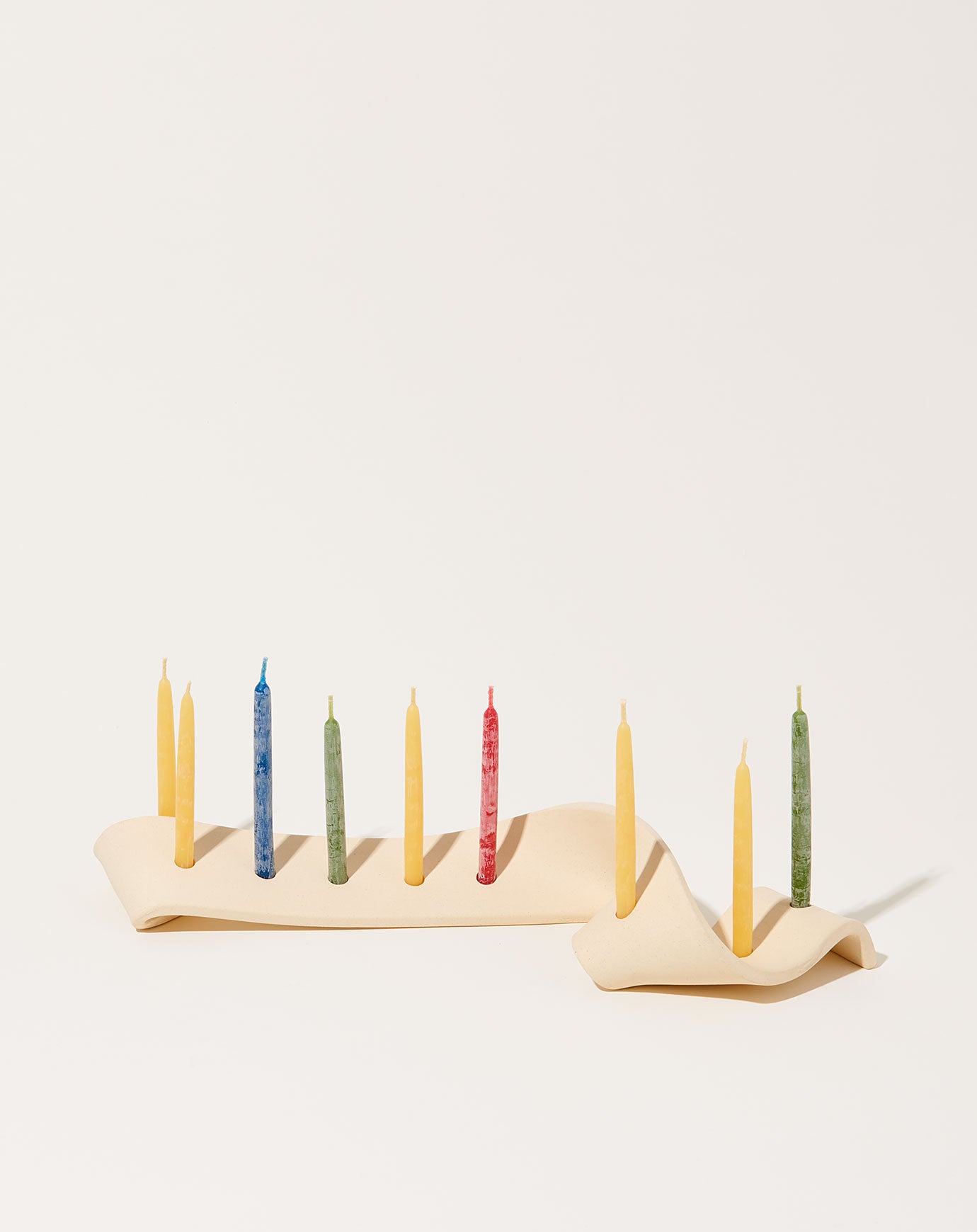 SIN Swey Menorah in White