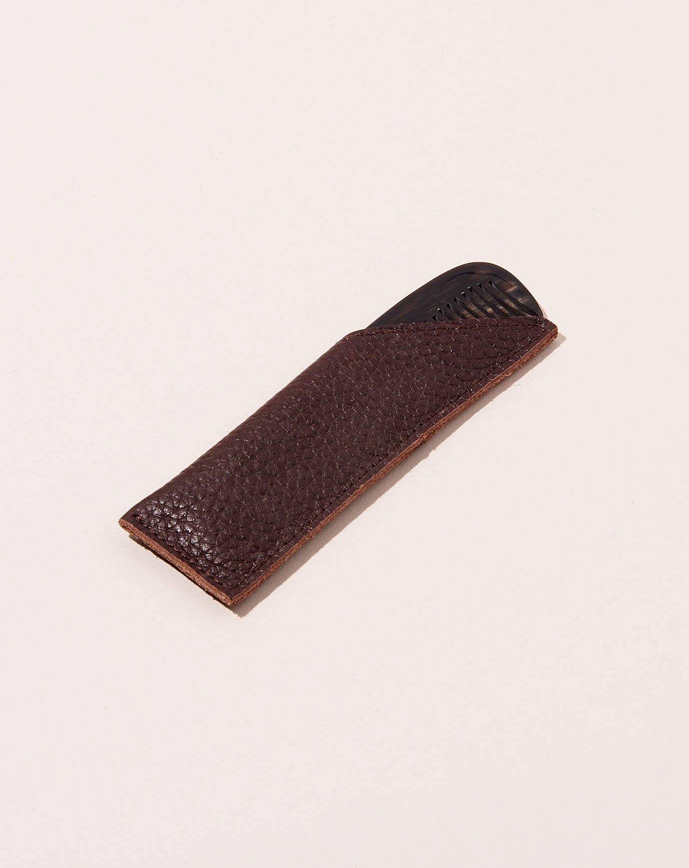 Siren Song Pocket Comb with Leather Pouch