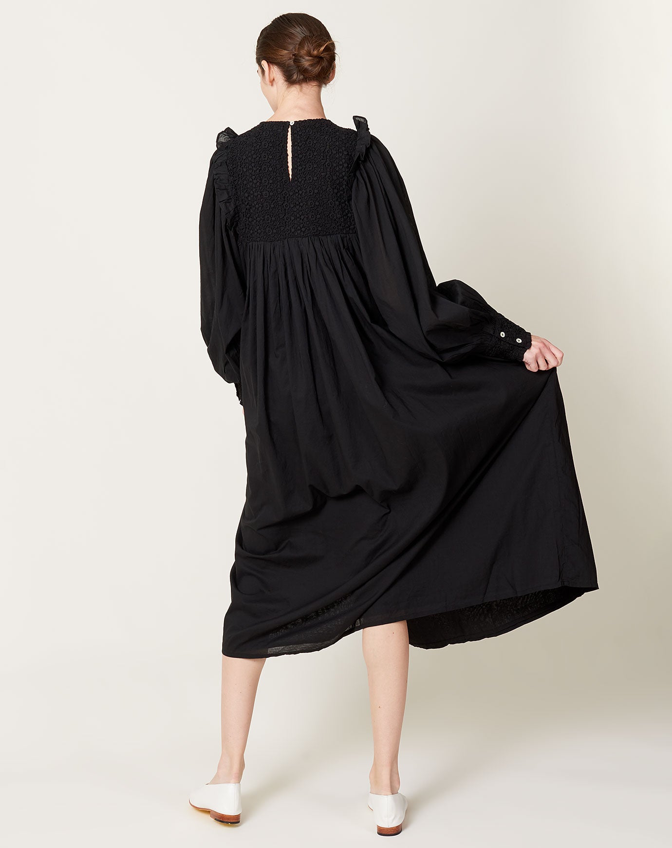 Skall Studio Phoebe Dress in Black