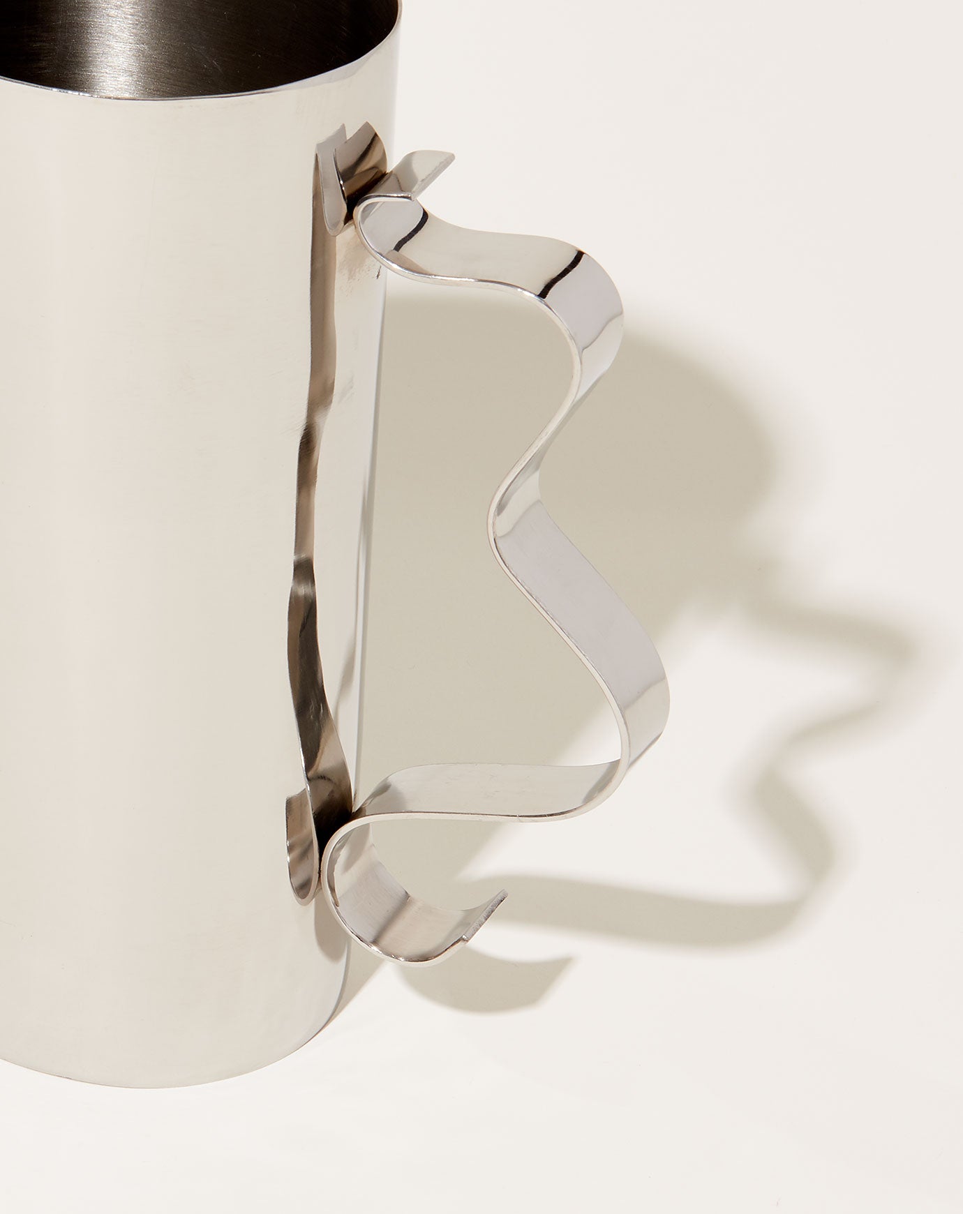 Sophie Lou Jacobsen Squiggle Pitcher in Mirror Polish Stainless Steel