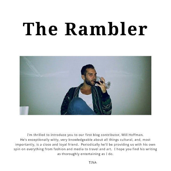 The Rambler: Hello Mr. Hoffman...