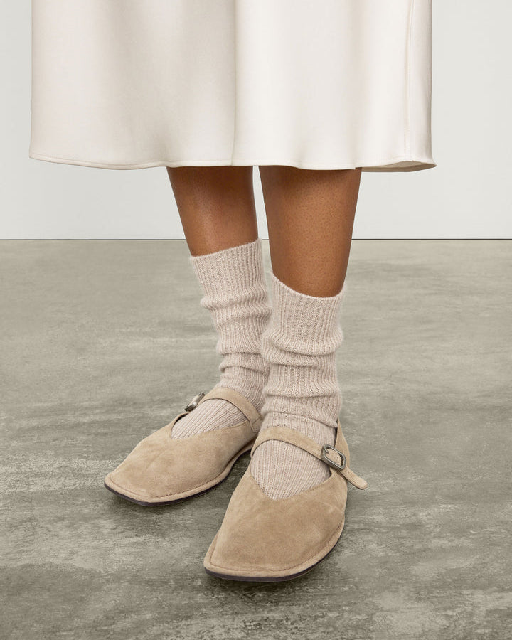 Lisa Yang Zera Socks in Sand