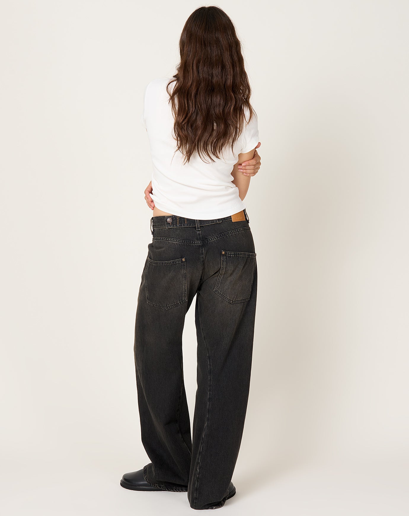 6397 Big Twisted Seam in Mineral Black