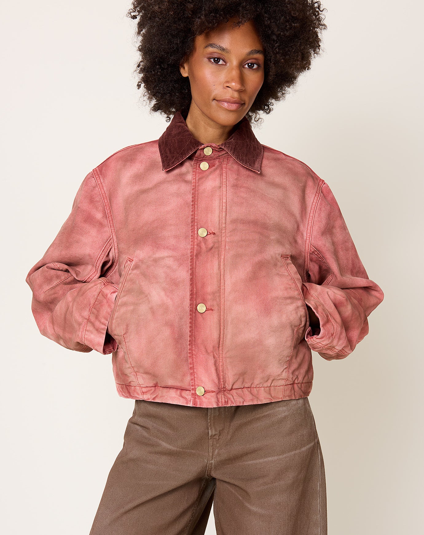 6397 Flight Jacket in Cinnamon