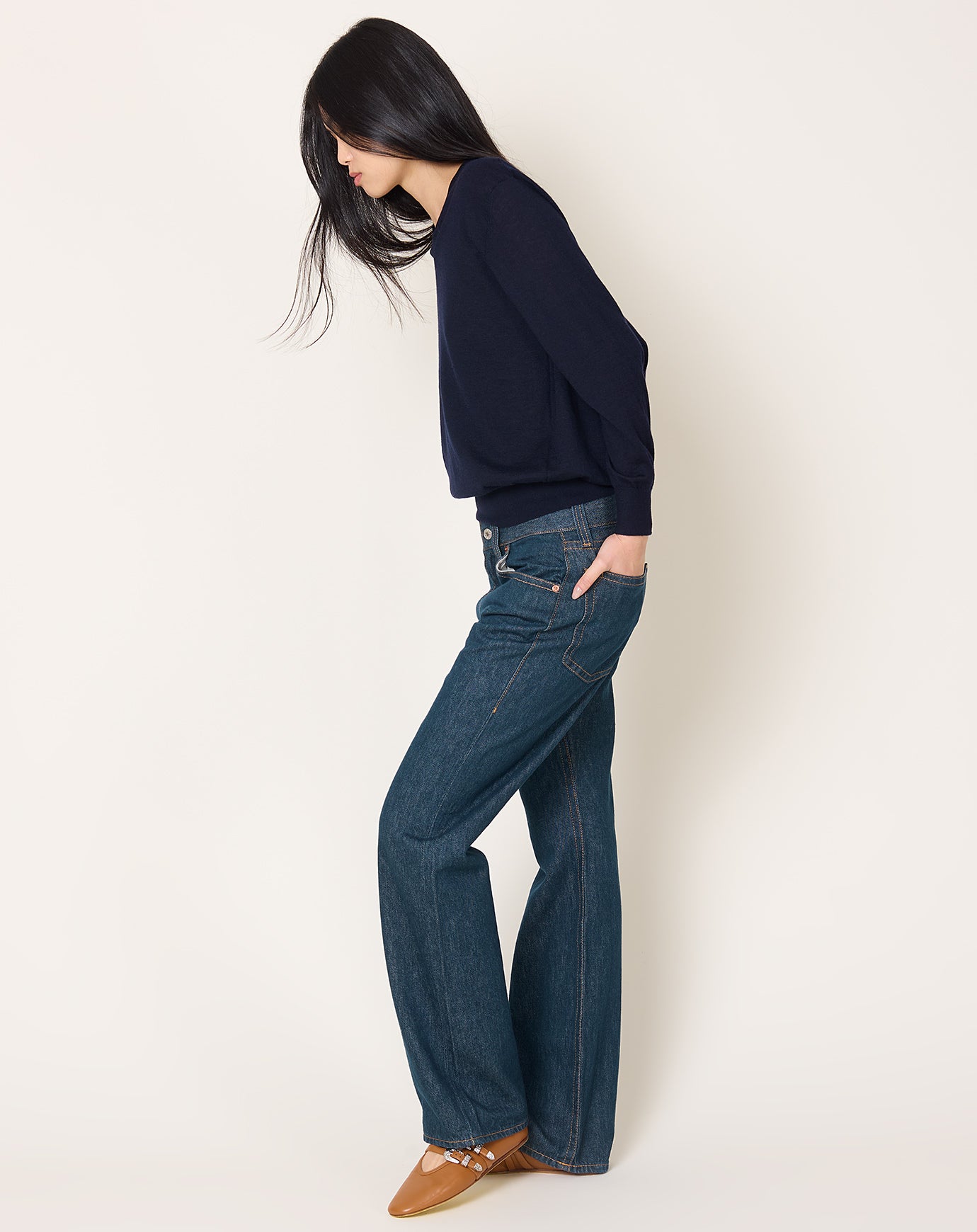 6397 Icon Jean in 70s Rinsed Raw